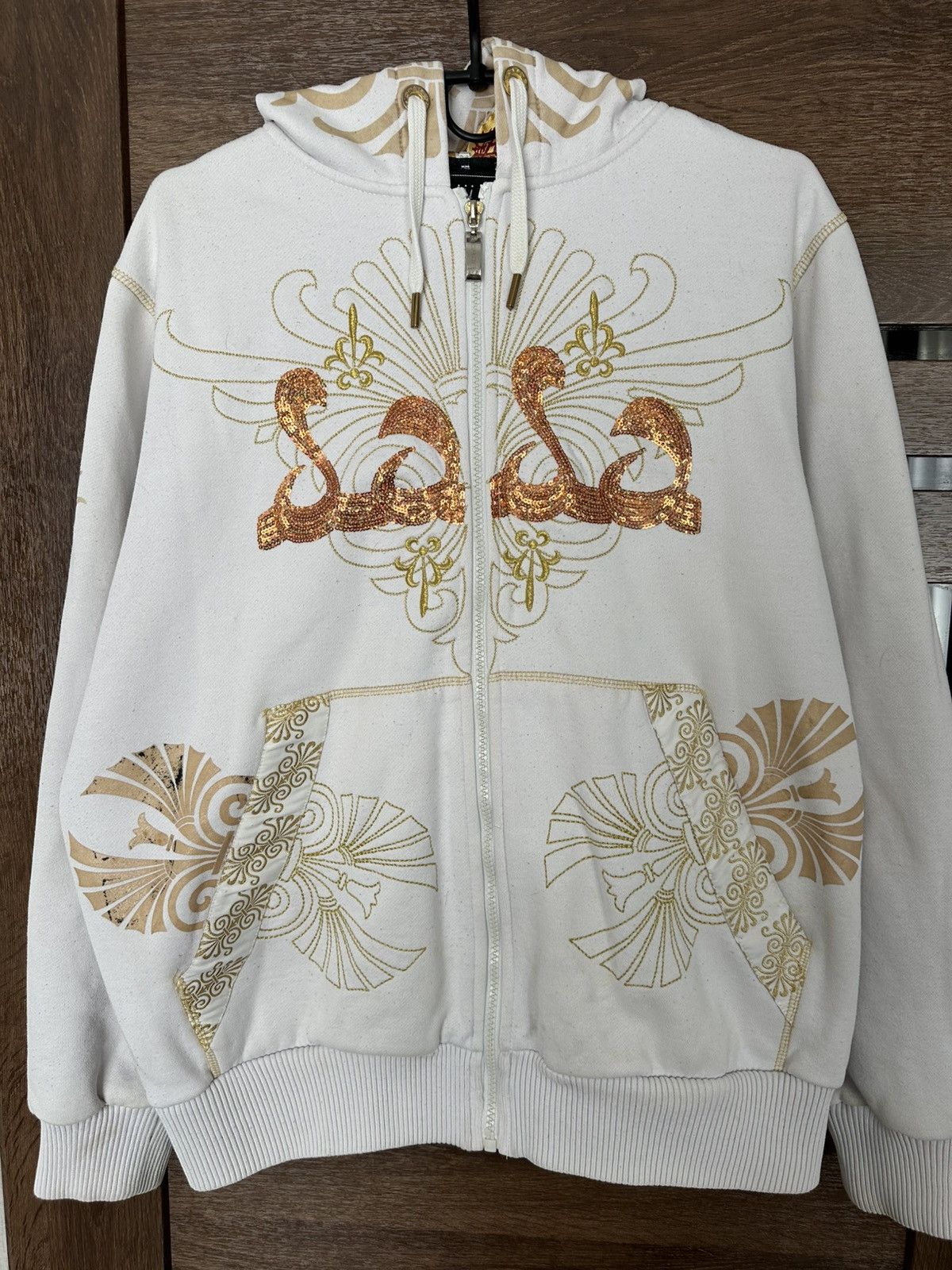 Damani Dada Damani Dada Vintage Y2K Zip Hoodie 90s Size US S / EU 44-46 / 1 - 5 Thumbnail