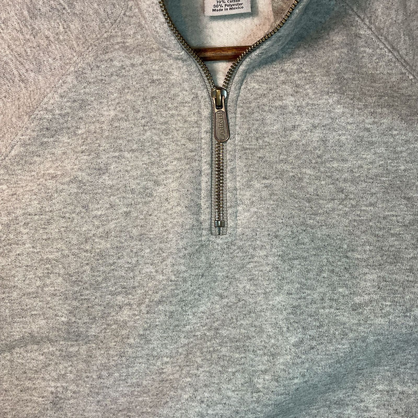 Carhartt 🧥 Vintage Carhartt Sweatshirt – Heather Gray Size M Size M / US 6-8 / IT 42-44 - 4 Thumbnail