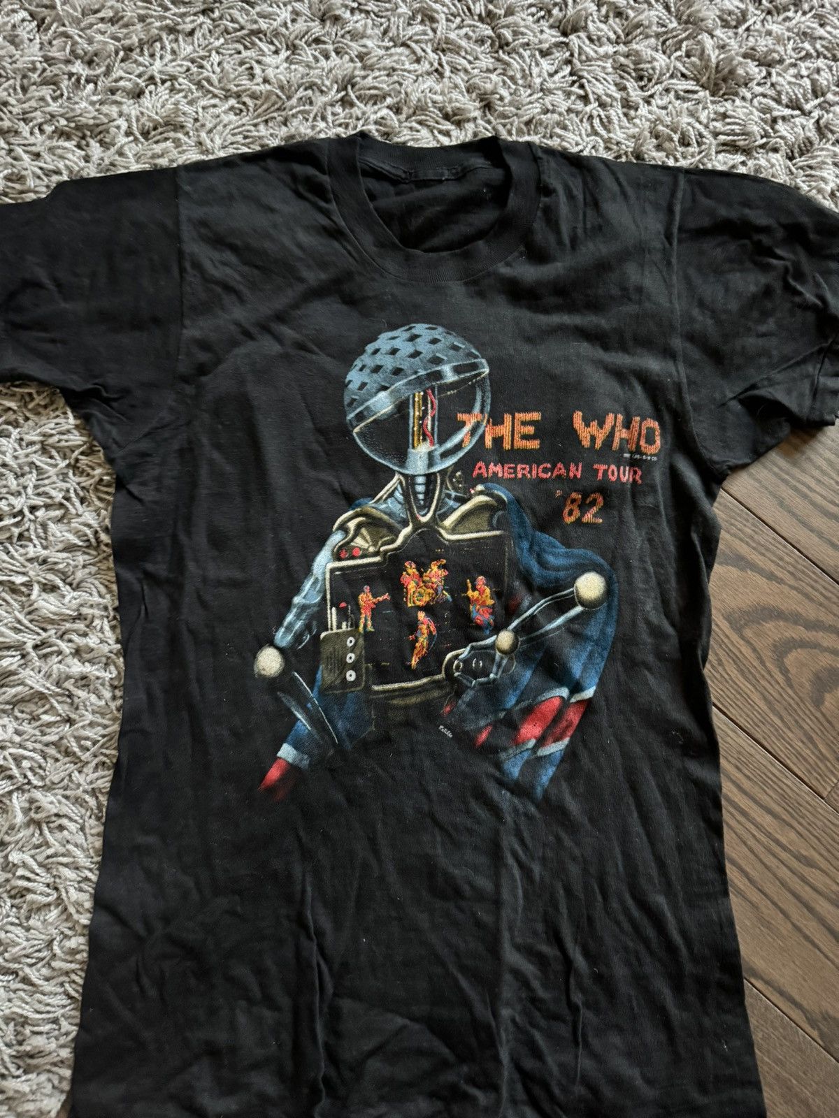Band Tees The Who American Tour 1982 Tee Size US M / EU 48-50 / 2 - 1 Thumbnail