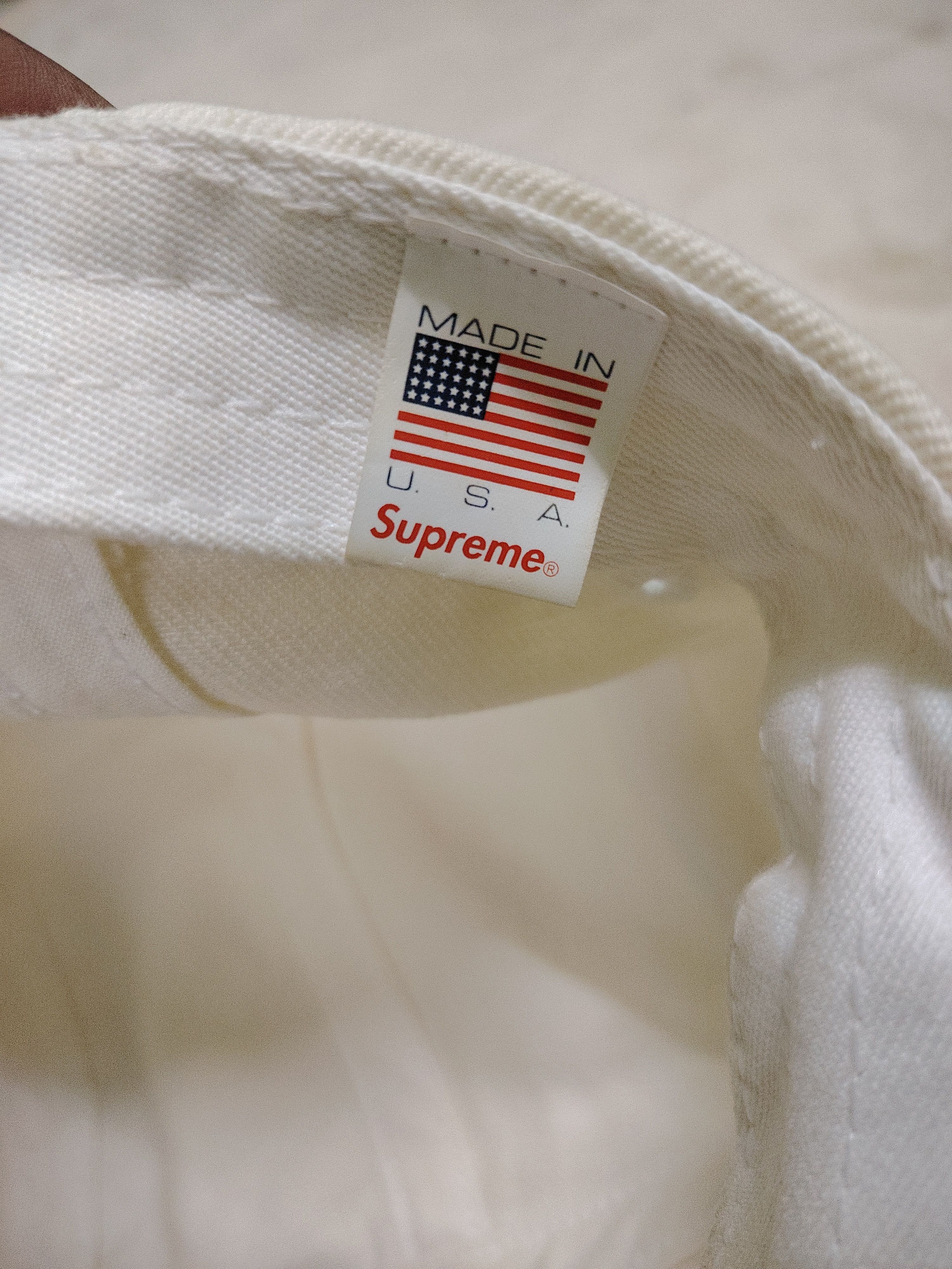 Supreme Supreme Metal Plate Camp Cap 5 Panel Hat Size ONE SIZE - 7 Thumbnail
