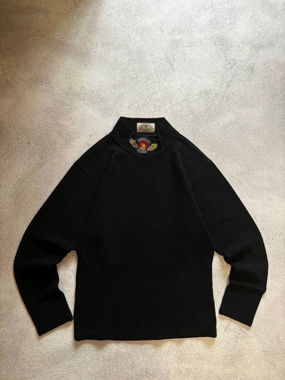 Armani Armani Jeans archive vintage distressed sweater Size US S / EU 44-46 / 1 - 2 Thumbnail