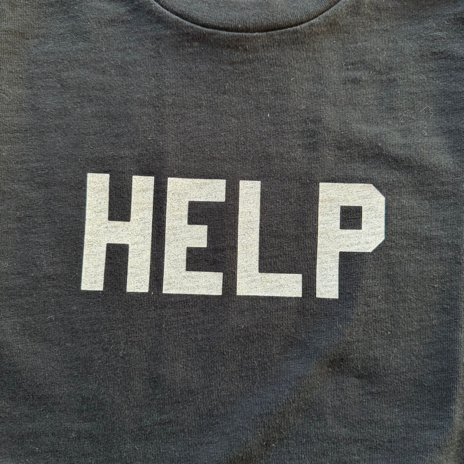Supreme Supreme HELP Tee New Black Size US M / EU 48-50 / 2 - 3 Thumbnail