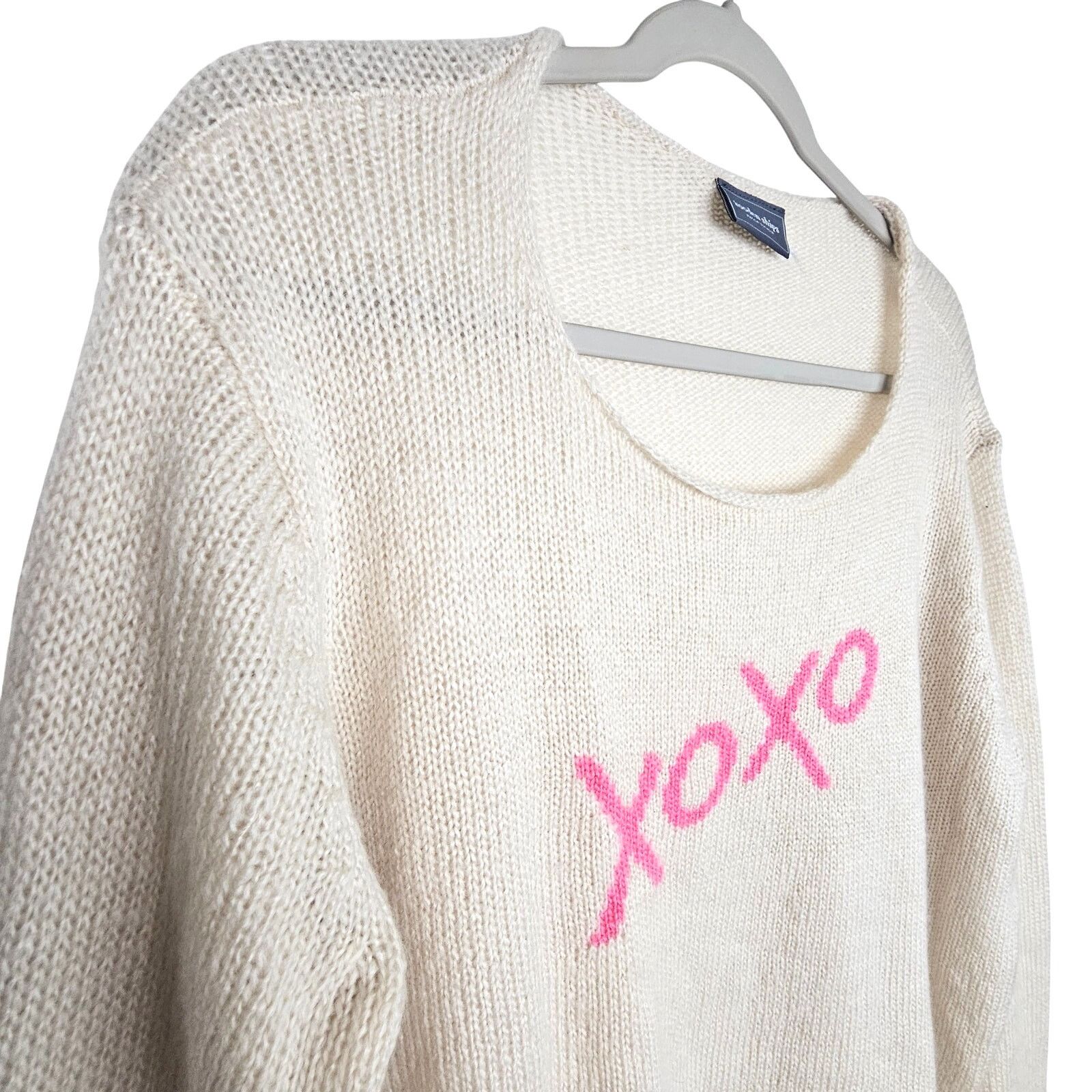 Woolrich Woolen Mills Wooden Ships Womens Wool Mohair Pullover Sweater Size M/L Size M / US 6-8 / IT 42-44 - 5 Thumbnail