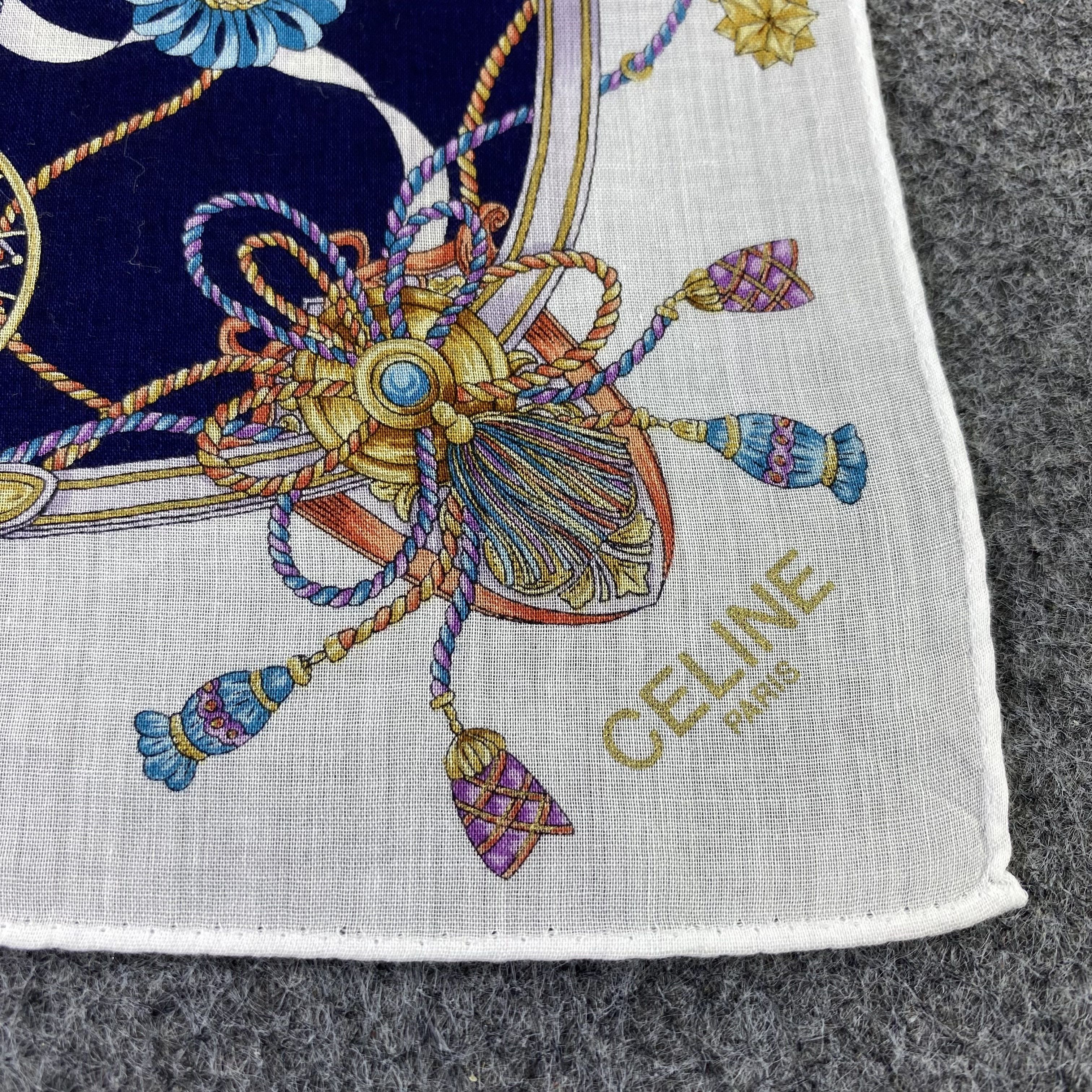 Celine Celine Handkerchief / Bandana / Neckerchief / Headscarf-B952 Size ONE SIZE - 5 Thumbnail