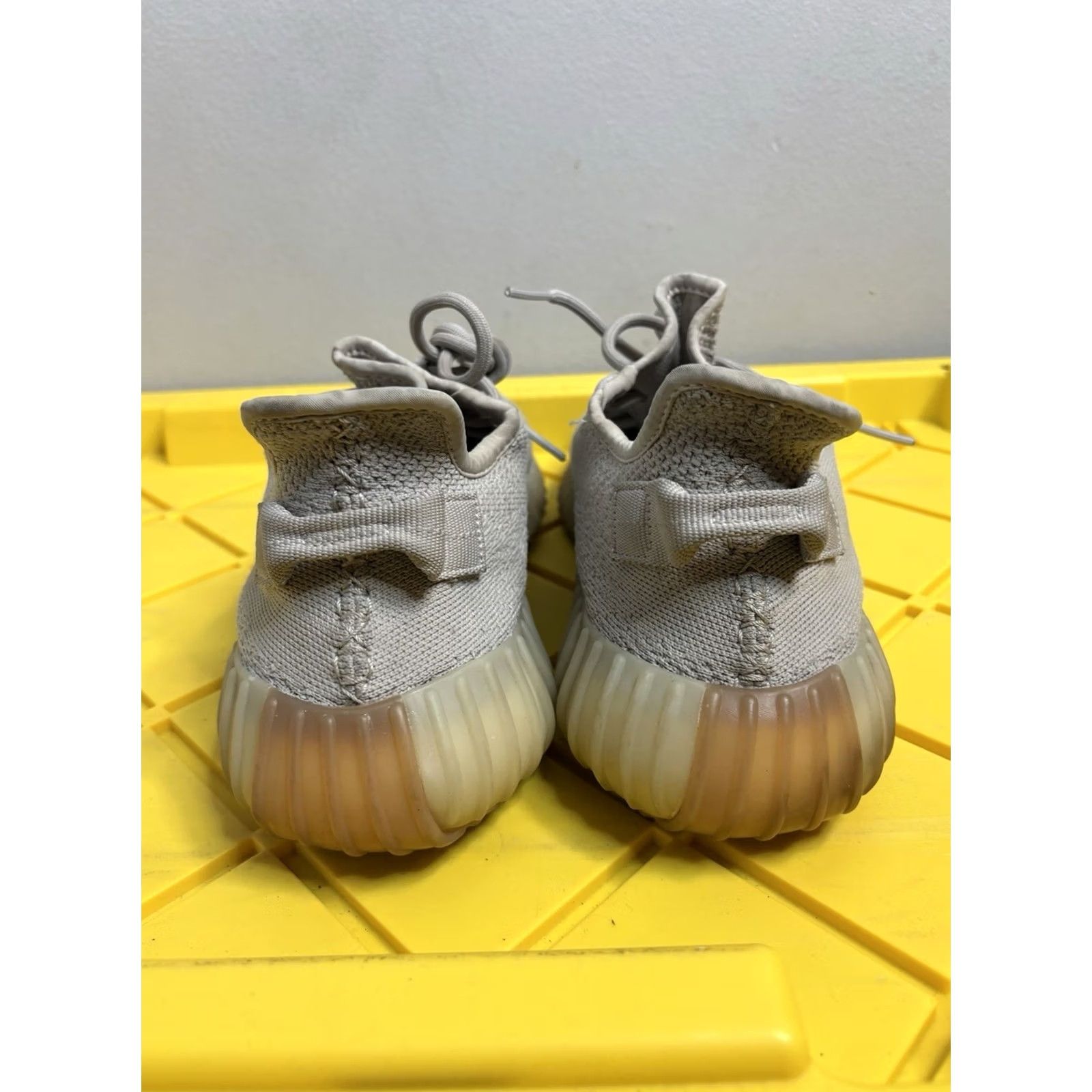 Adidas Adidas Yeezy Boost 350 V2 Sesame Sneaker Men 12 Gray Solid 2018 Boost Primeknit Low Top Crew Size US 12 / EU 45 - 2 Thumbnail
