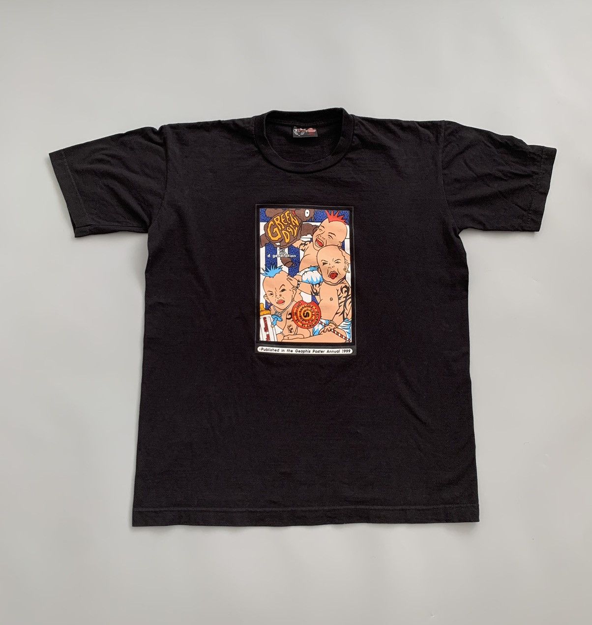 Band Tees Vintage 90s Green Day D Generation Rare Tour Tee Y2K Bootleg Size US L / EU 52-54 / 3 - 1 Thumbnail