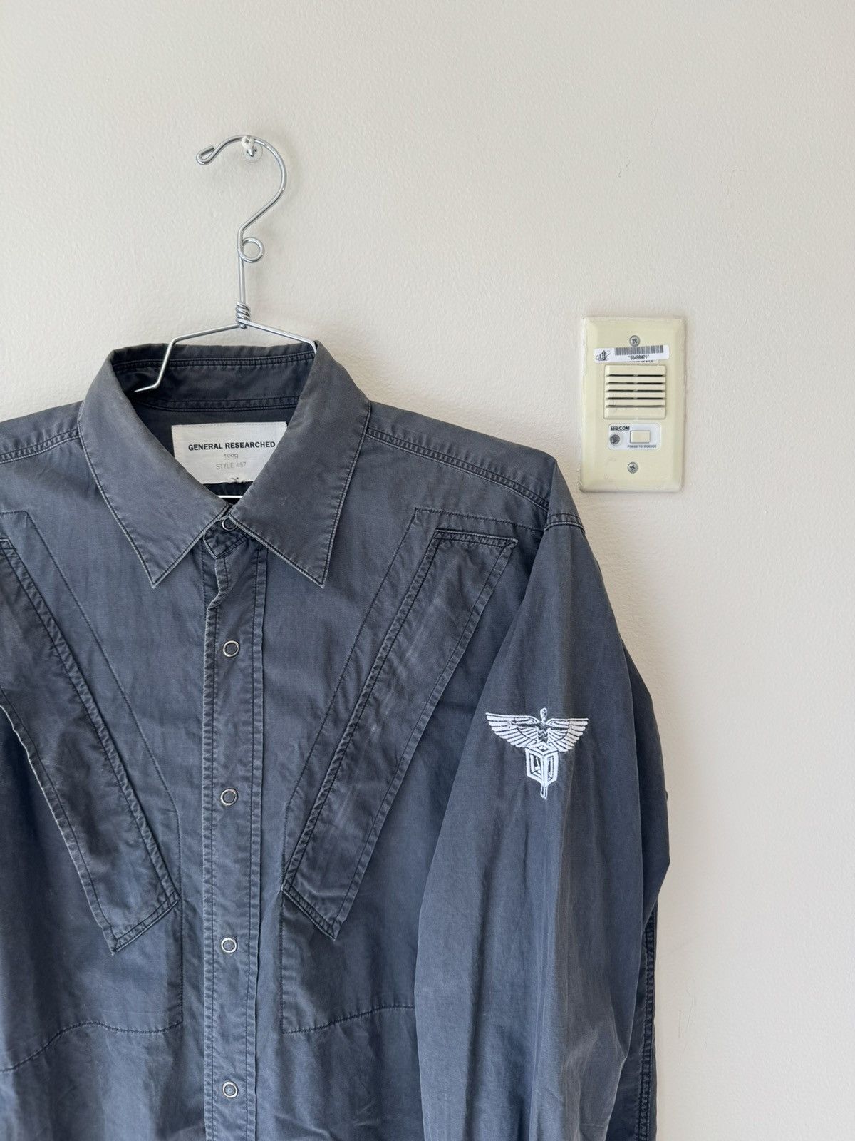 General Research 1999 General Researched Black Overshirt Large Size US M / EU 48-50 / 2 - 3 Thumbnail
