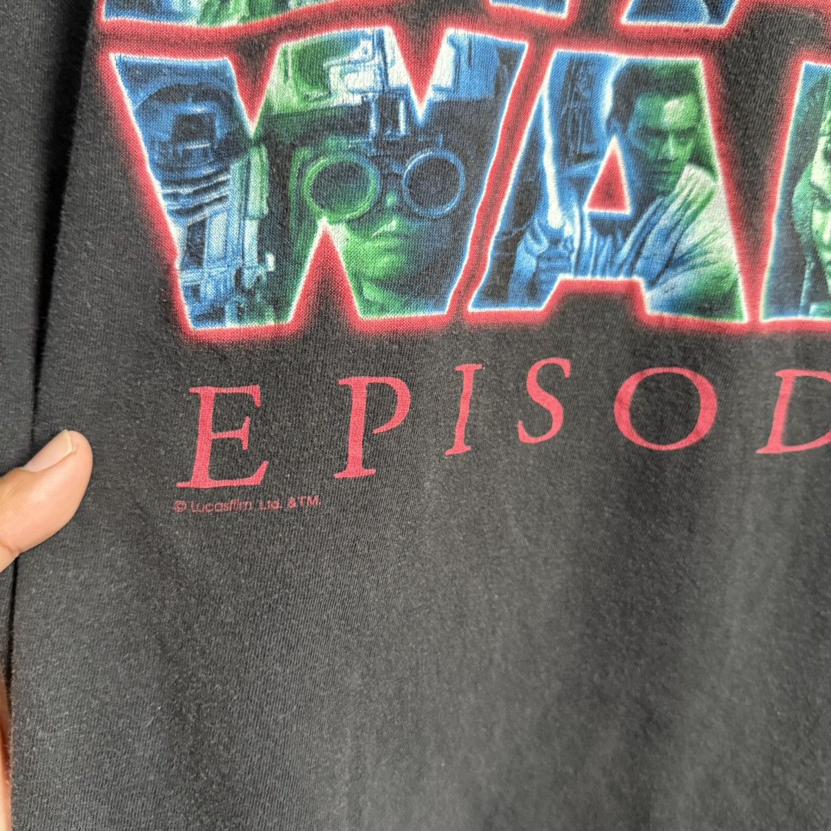 Star Wars Vintage Star Wars Episode 1 Tshirt Size US L / EU 52-54 / 3 - 3 Thumbnail