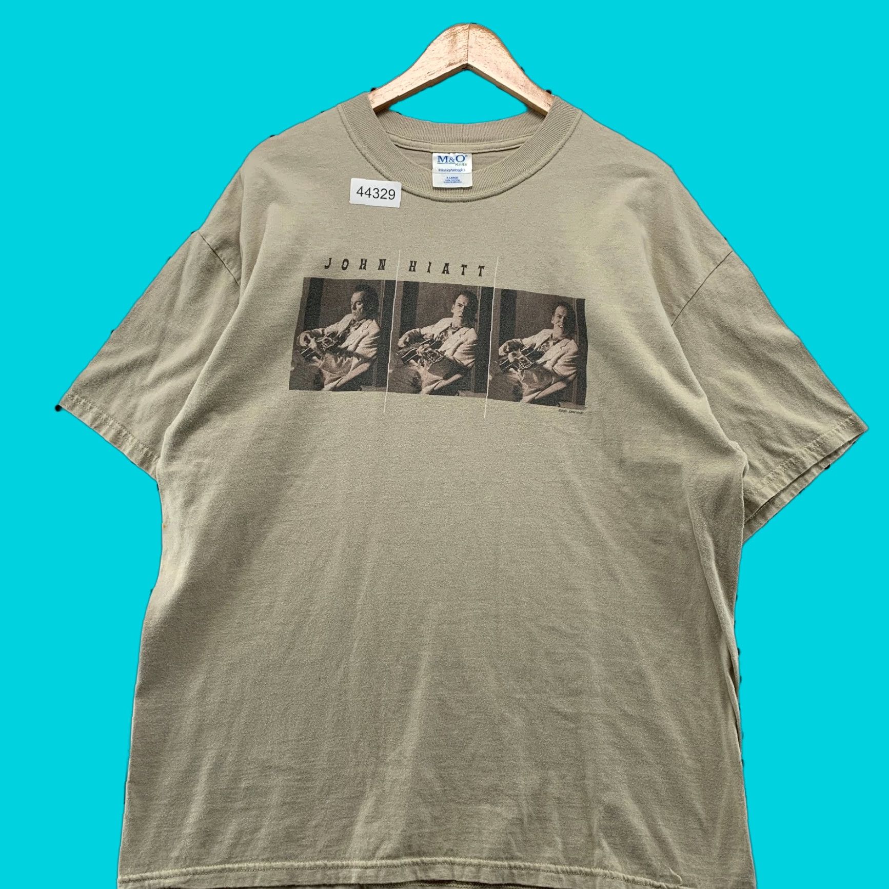 Doublet VINTAGE John Hiatt Tiki Bar is Open 2001 Concert T Shirt Mens XL Double Sided Music Beige Cotton Short Sleeve Shirt - Men XL Size US XL / EU 56 / 4 - 1 Thumbnail