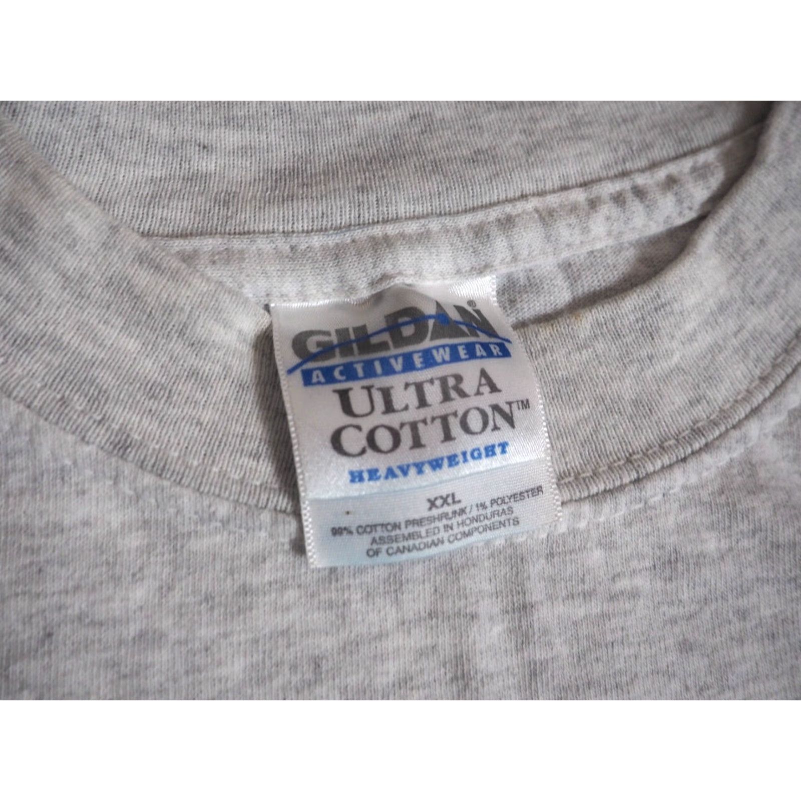Gildan VTG Gildan T-Shirt 2XL Gray Graphic Tee Men 2000s 90s Photo Art Baltimore Washington Monument Shirt Size US XXL / EU 58 / 5 - 7 Thumbnail