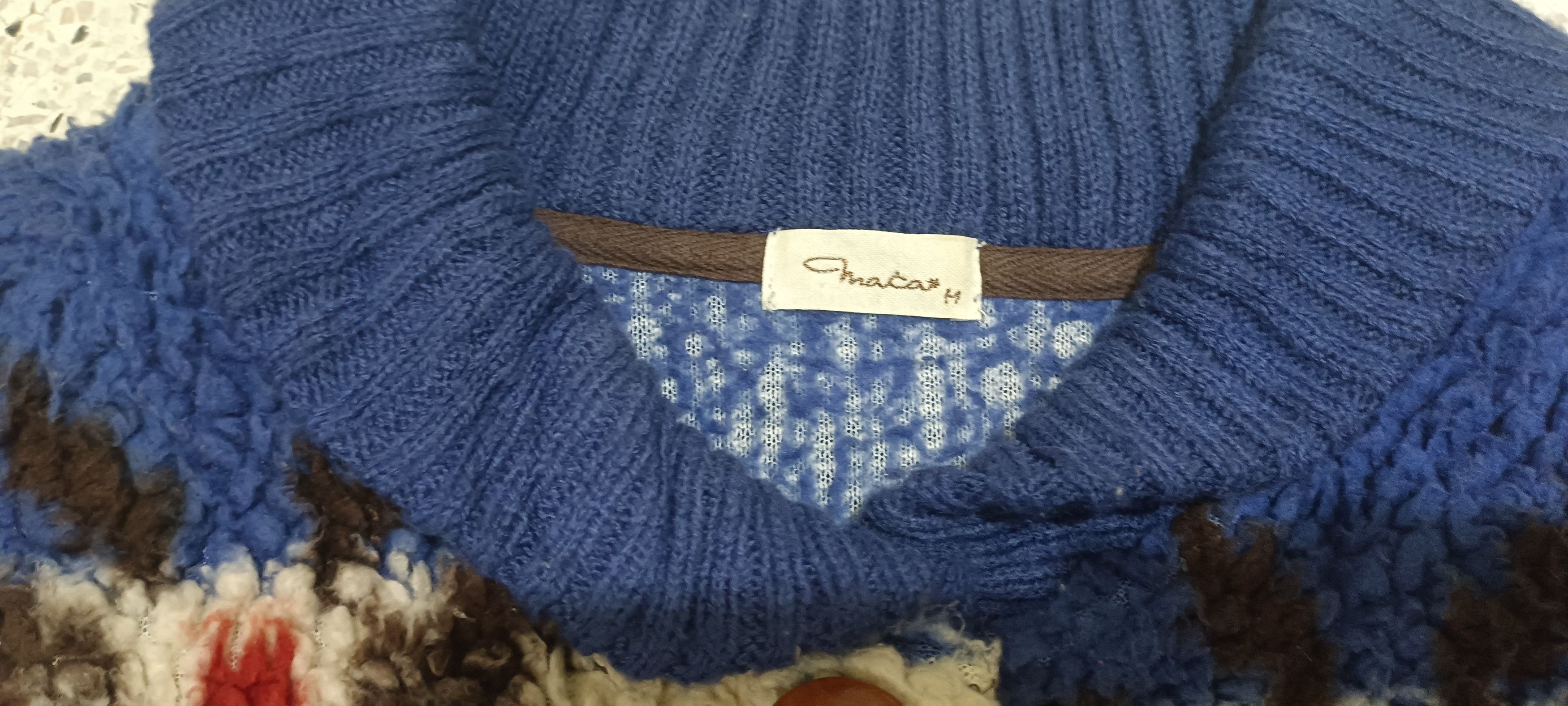 Japanese Brand Vintage 1990s Cardigan Cristmas Theme Size M / US 6-8 / IT 42-44 - 6 Thumbnail
