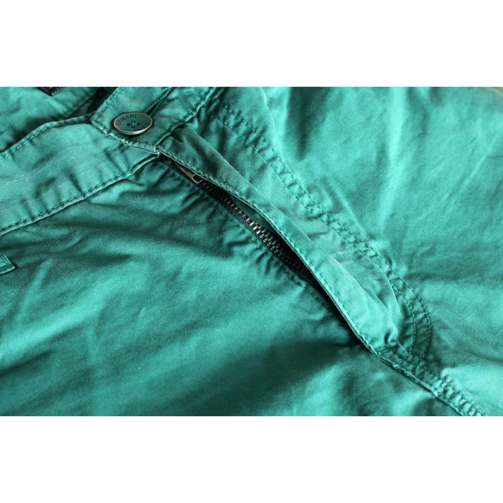 Vintage ARMANI JEANS Trousers Pants Men Green Regular Fit Size W31 L33 DZ6286 Size US 31 - 6 Thumbnail