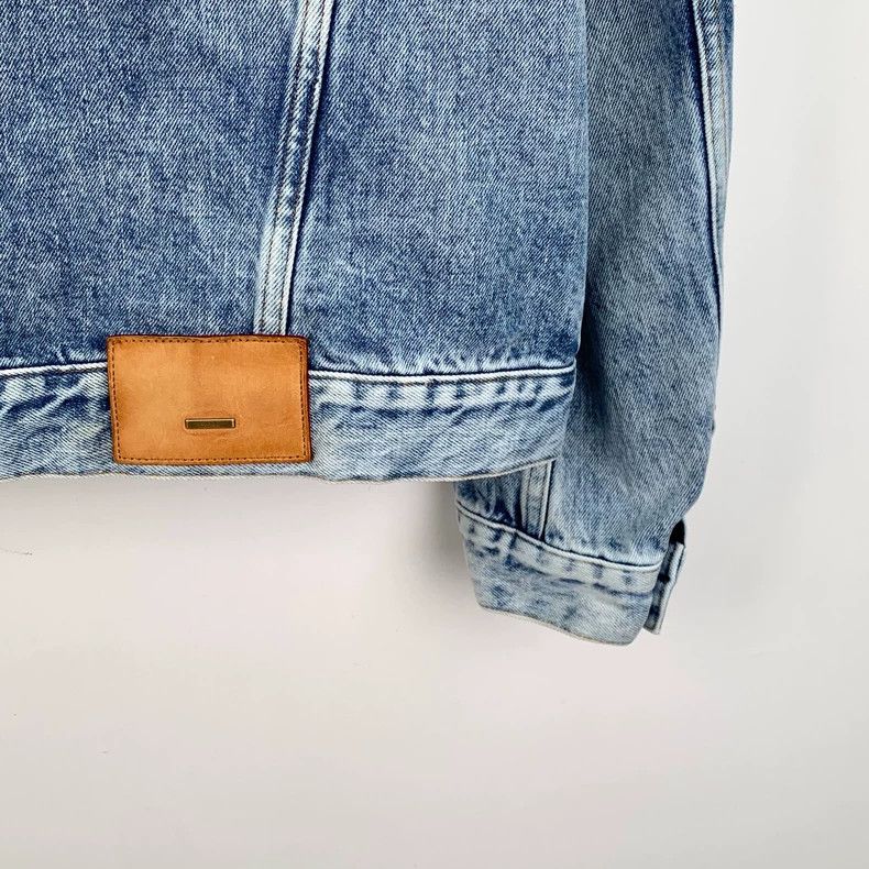 Louis Vuitton Louis Vuitton 24 Blue Washed Worn Cotton Lapel Long Sleeve Size US M / EU 48-50 / 2 - 6 Thumbnail