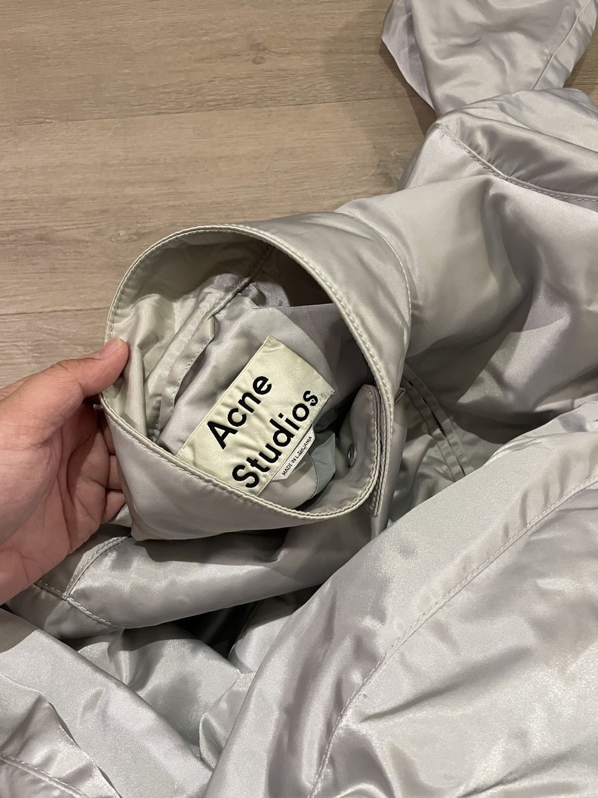 Acne Studios Acne Studios Mito Silver Jacket Size US L / EU 52-54 / 3 - 7 Thumbnail