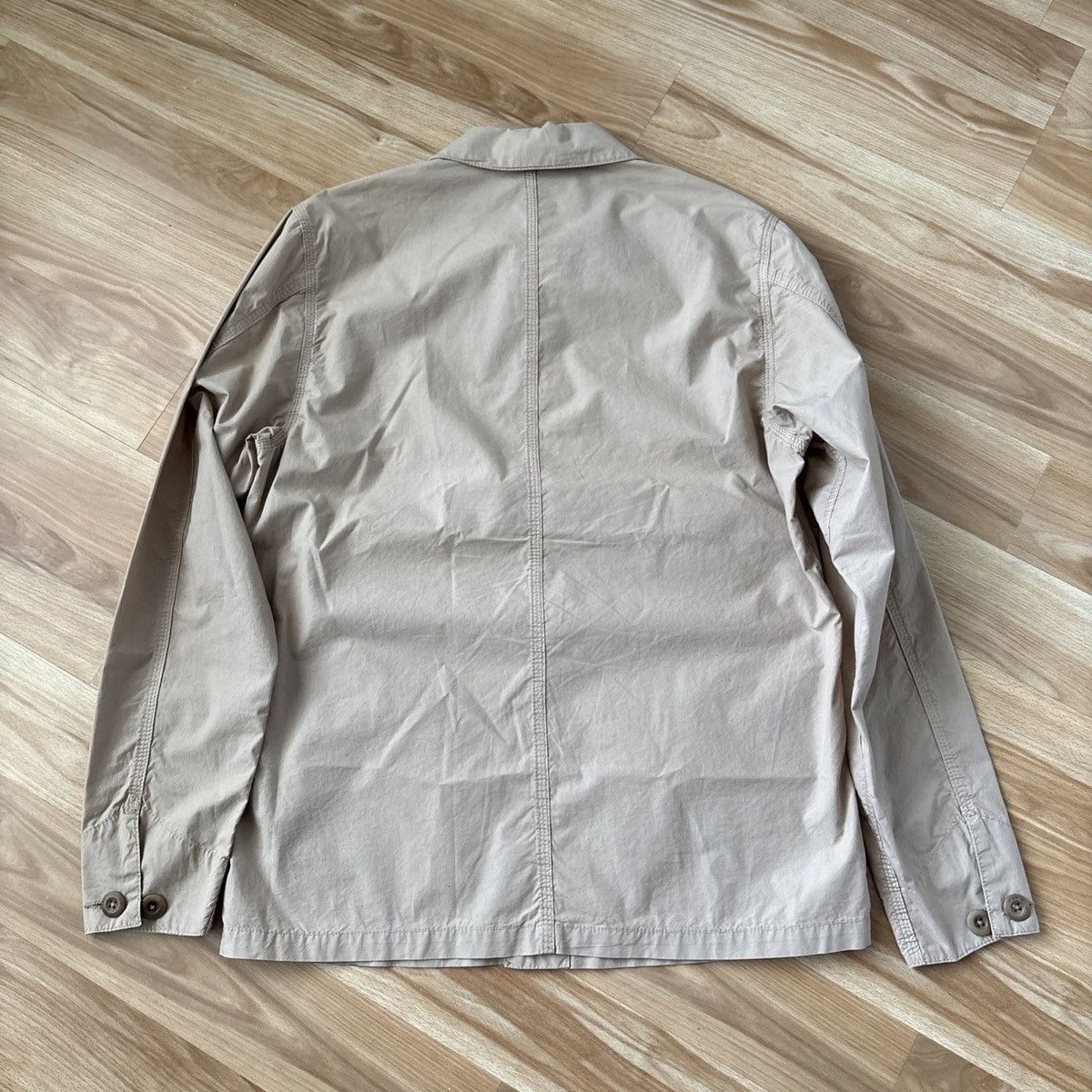 Altea Altea Beige Cotton Shirt Jacket US Size S Made In Italy Size US S / EU 44-46 / 1 - 3 Thumbnail
