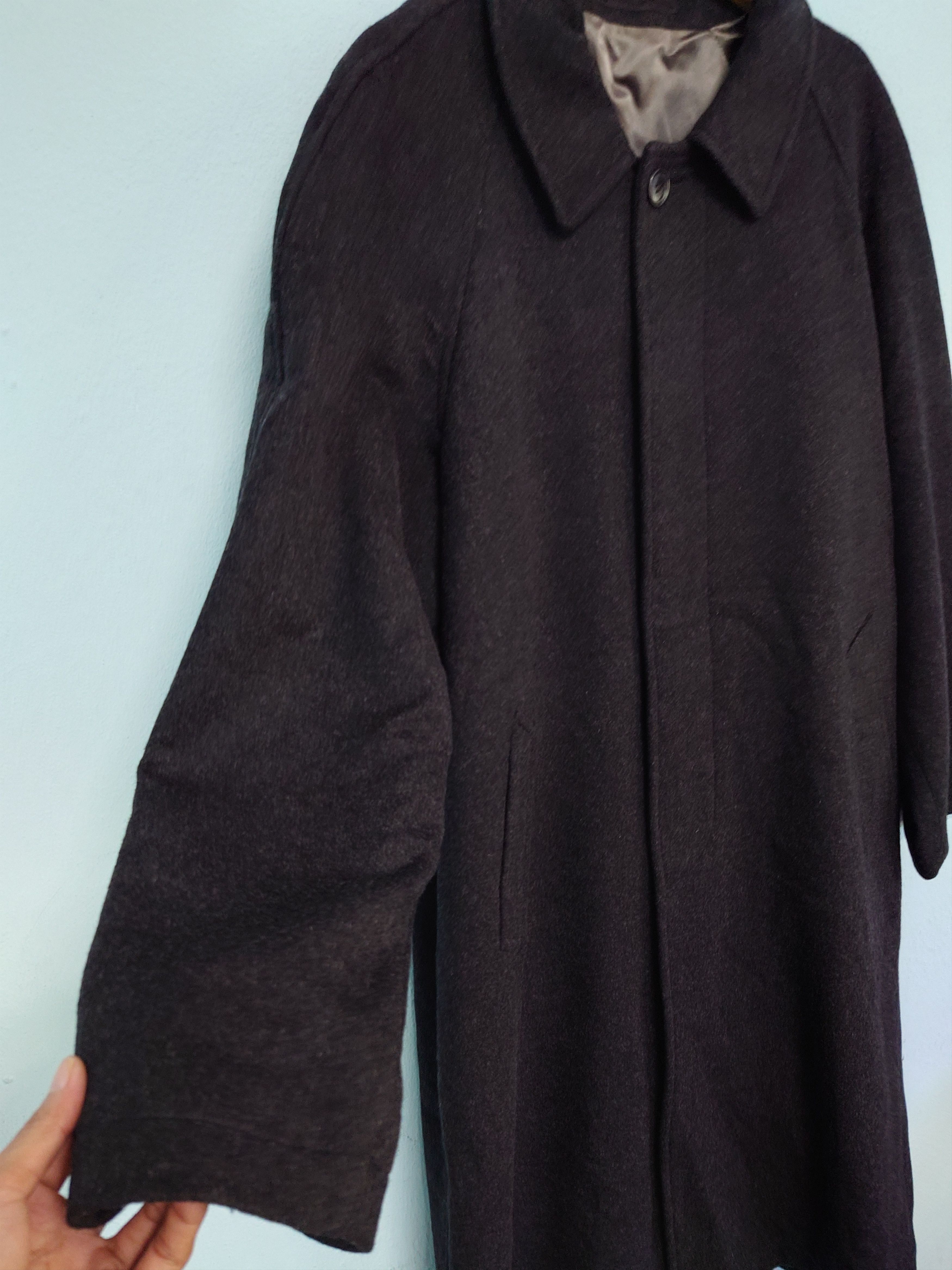 Yves Saint Laurent Vintage Yves Saint Laurent Pour Homme Wool Long Coat Size US M / EU 48-50 / 2 - 8 Thumbnail