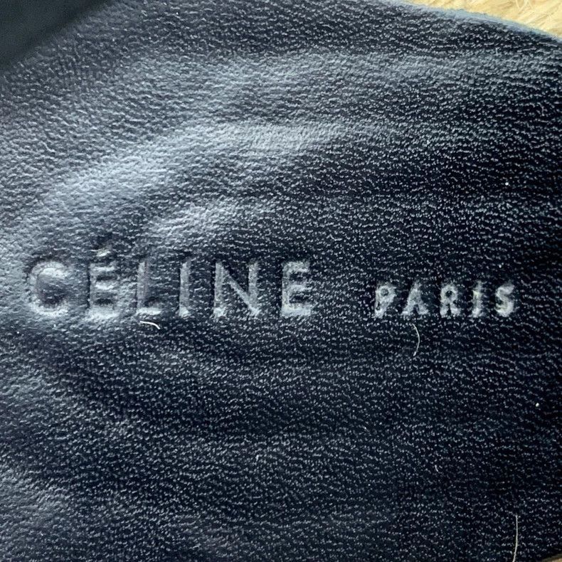 Celine Black Zip Wedge Espadrilles from Celine Size US 6 / EU 39 - 7 Thumbnail