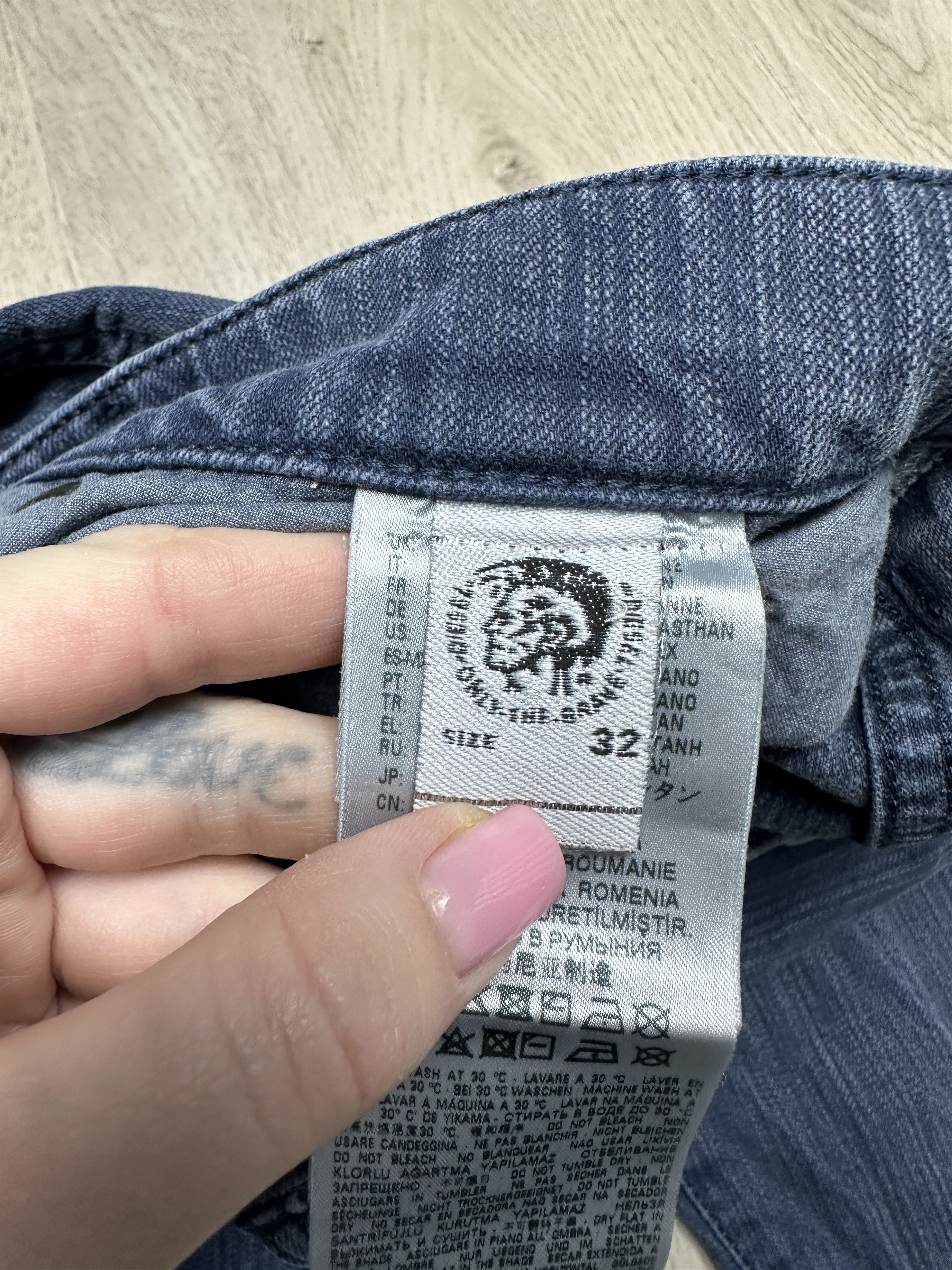 Diesel Diesel D-Mharky-SP4 Mens Denim Pants Jeans Size US 32 / EU 48 - 7 Thumbnail