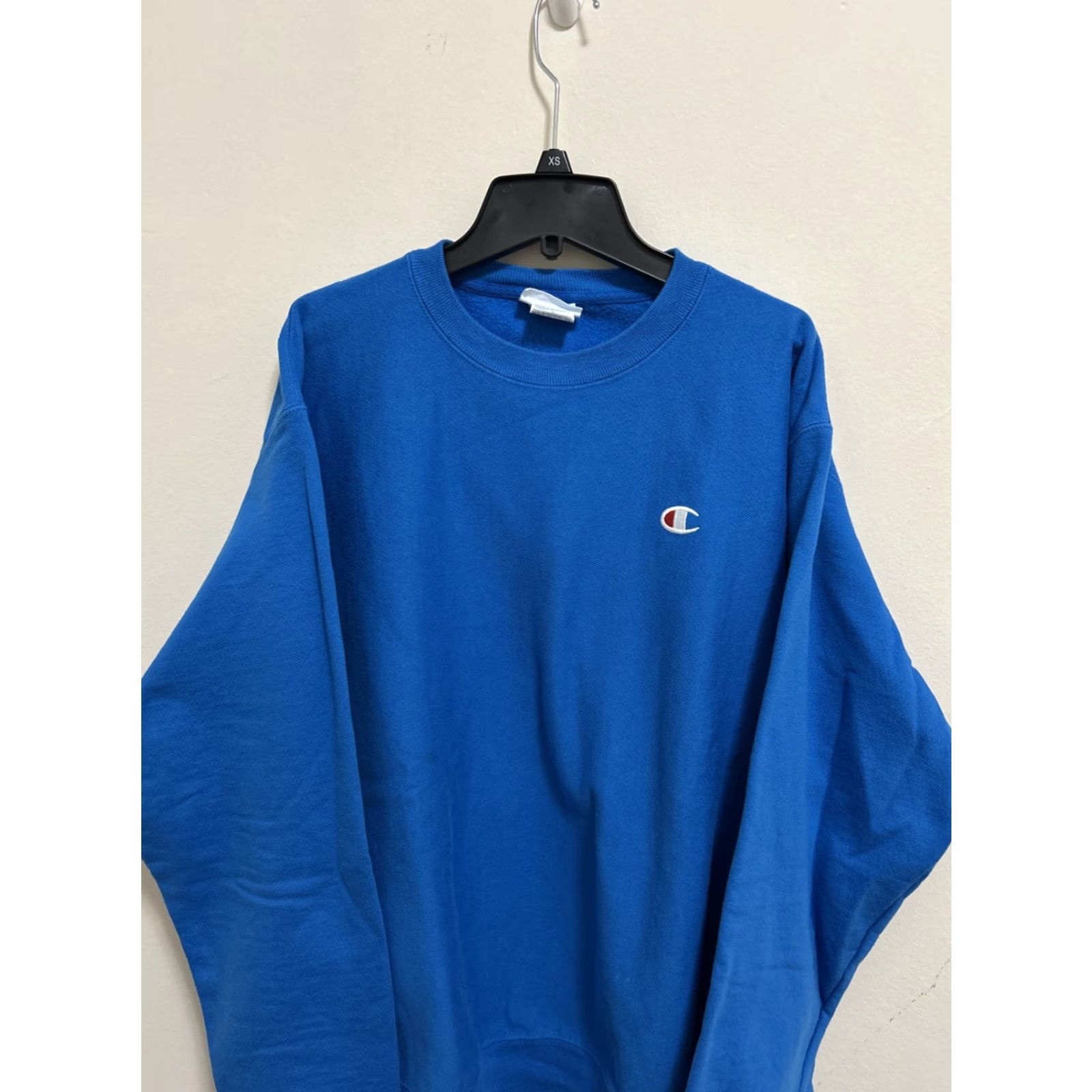 Champion VINTAGE Champion Reverse Weave Sweatshirt Mens L Blue Reversible Crewneck Pullover Sweater Sweatshirt Size US L / EU 52-54 / 3 - 5 Thumbnail