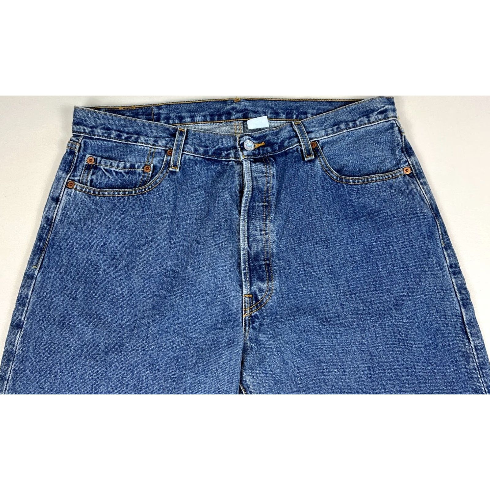 Levi's VINTAGE Levi's 501 XX Jeans Red Tab 36x34 Men’s Denim Blue 90s Straight Mens Size US 36 / EU 52 - 3 Thumbnail