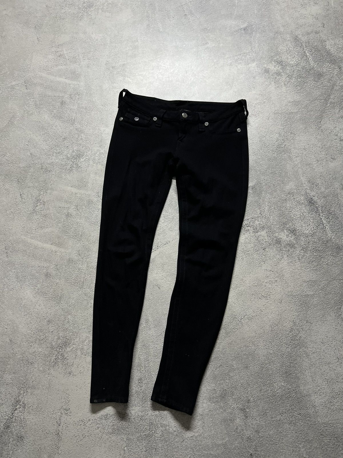 True Religion × Vintage Vintage Y2k True Religion USA Denim Jeans 00s Size 27" / US 4 / IT 40 - 7 Thumbnail
