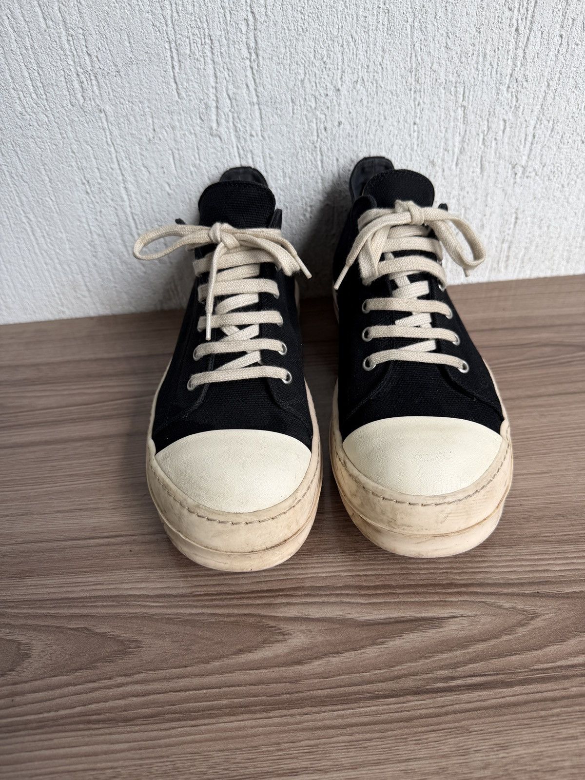 Rick Owens Drkshdw Ss14-15 canvas drkshdw ramones Size US 9 / EU 42 - 17 Thumbnail