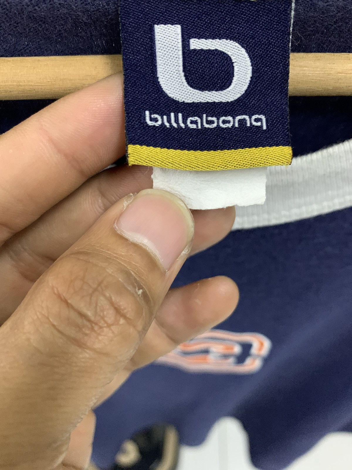 Billabong Vintage Billabong Ringer / Quiksilver / Oakley / Oneill Size US L / EU 52-54 / 3 - 4 Thumbnail