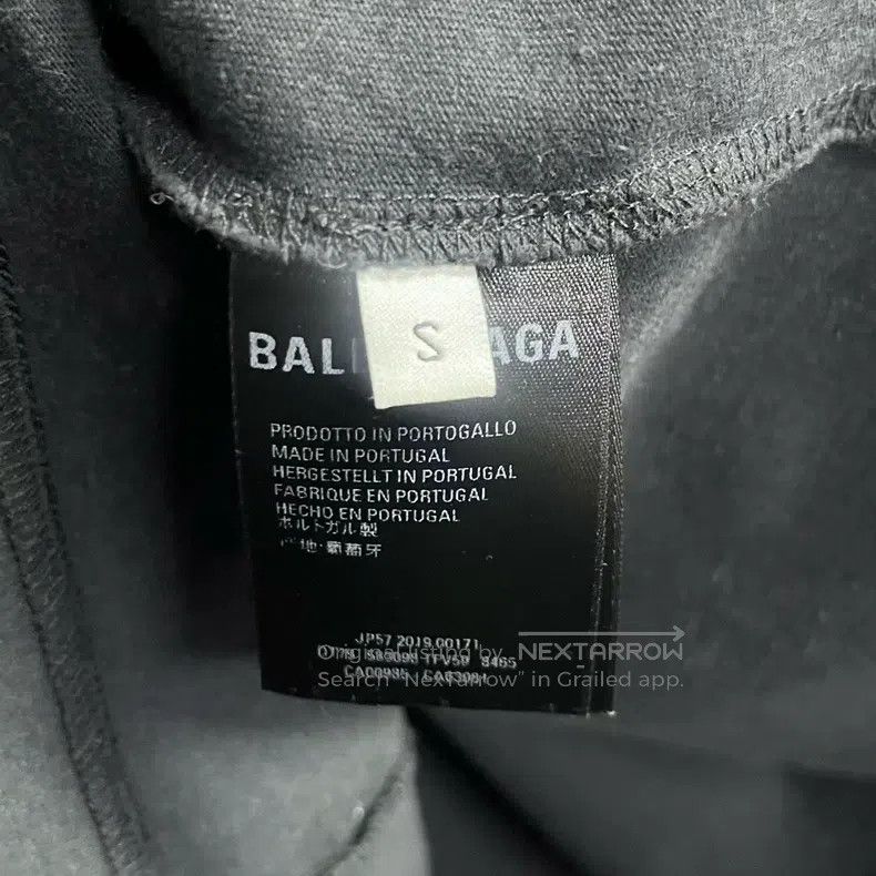 Balenciaga Balenciaga Black Logo Printed Short-sleeve T-shirt Size US S / EU 44-46 / 1 - 3 Thumbnail
