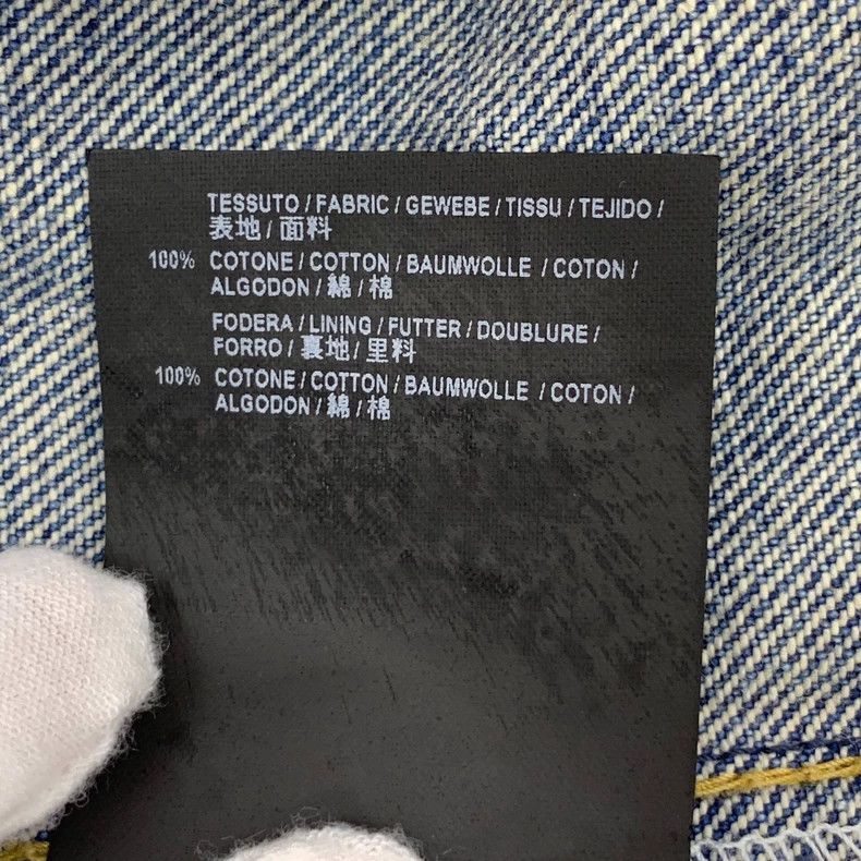Balenciaga Balenciaga size 36 Navy washed cotton lapel single-breaste Size US XS / EU 42 / 0 - 8 Thumbnail