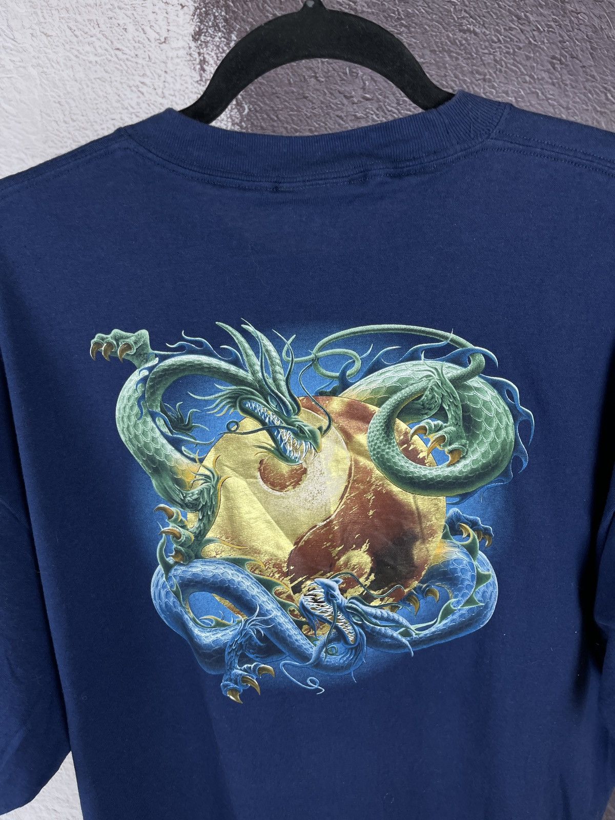 Universal Studios Universal Studios Hollywood Yin/Yang Dragon Shirt XL Navy Size US XL / EU 56 / 4 - 7 Thumbnail