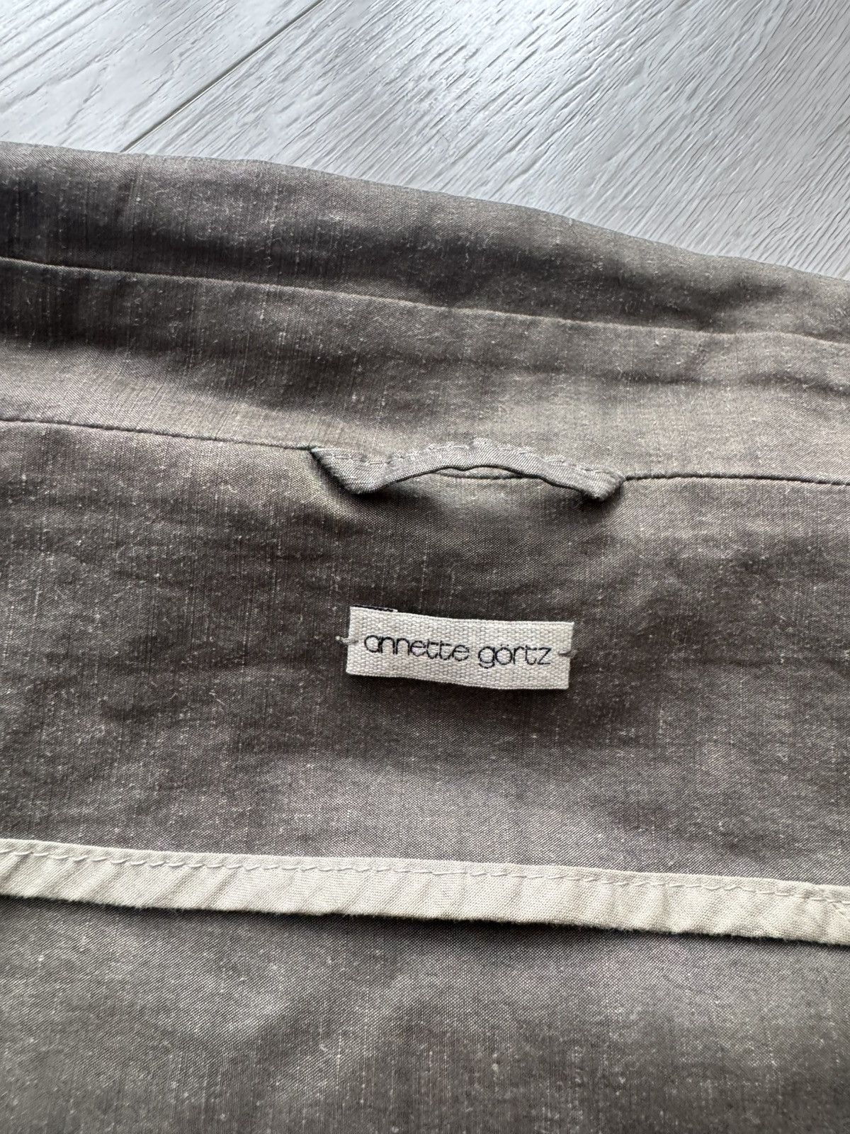 Annette Gortz Annette Gortz Avant Garde Linen Zip Jacket Size M / US 6-8 / IT 42-44 - 6 Thumbnail