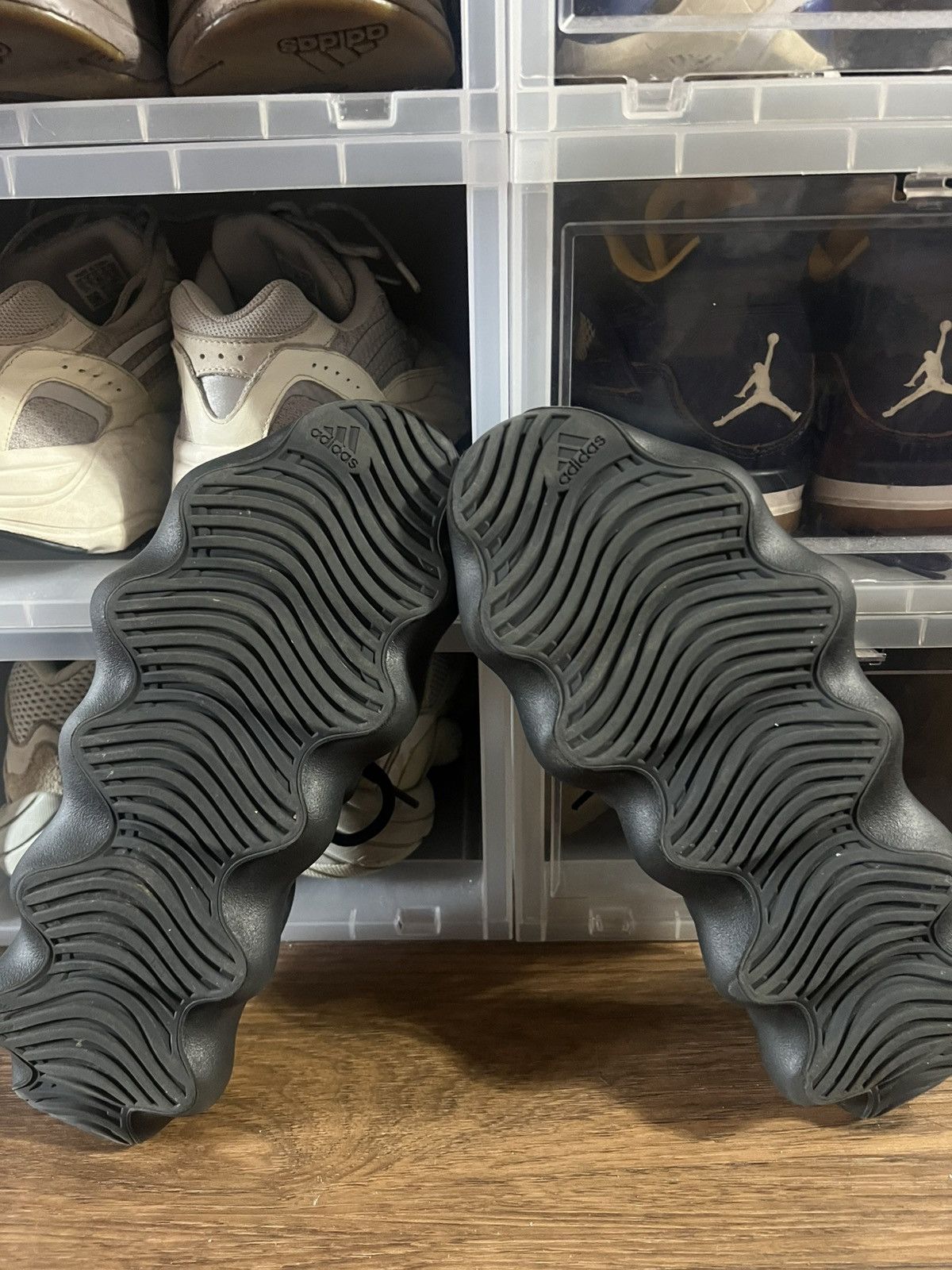 Yeezy Adidas Yeezy Boost 450 ‘Dark Slate’ Size US 12 / EU 45 - 5 Thumbnail