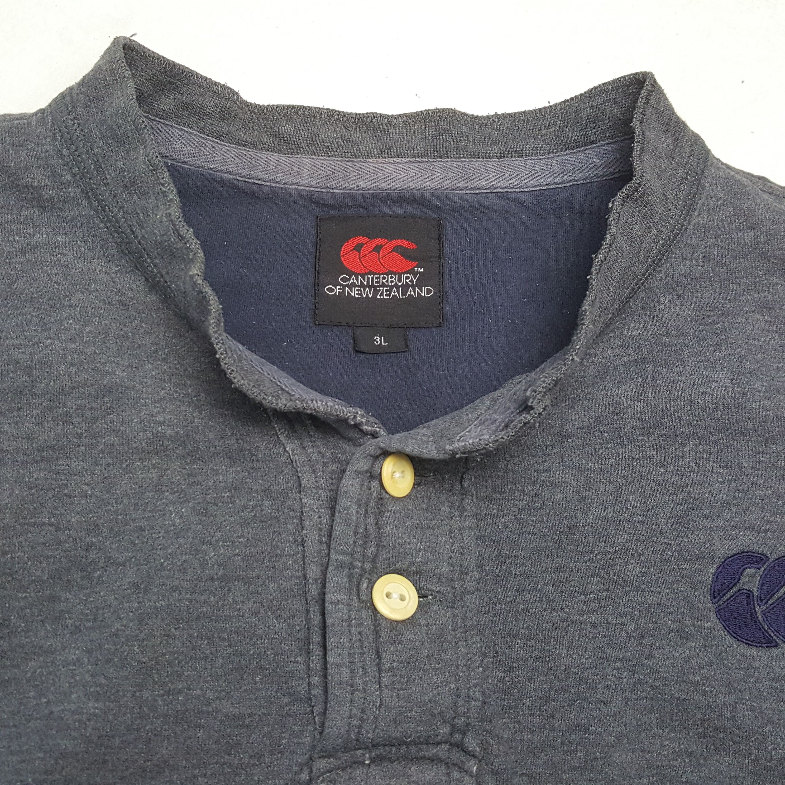 Canterbury of New Zealand × Vintage CANTERBURY OF NEW ZEALAND Spellout Design Sweatshirt Size US XXL / EU 58 / 5 - 10 Thumbnail