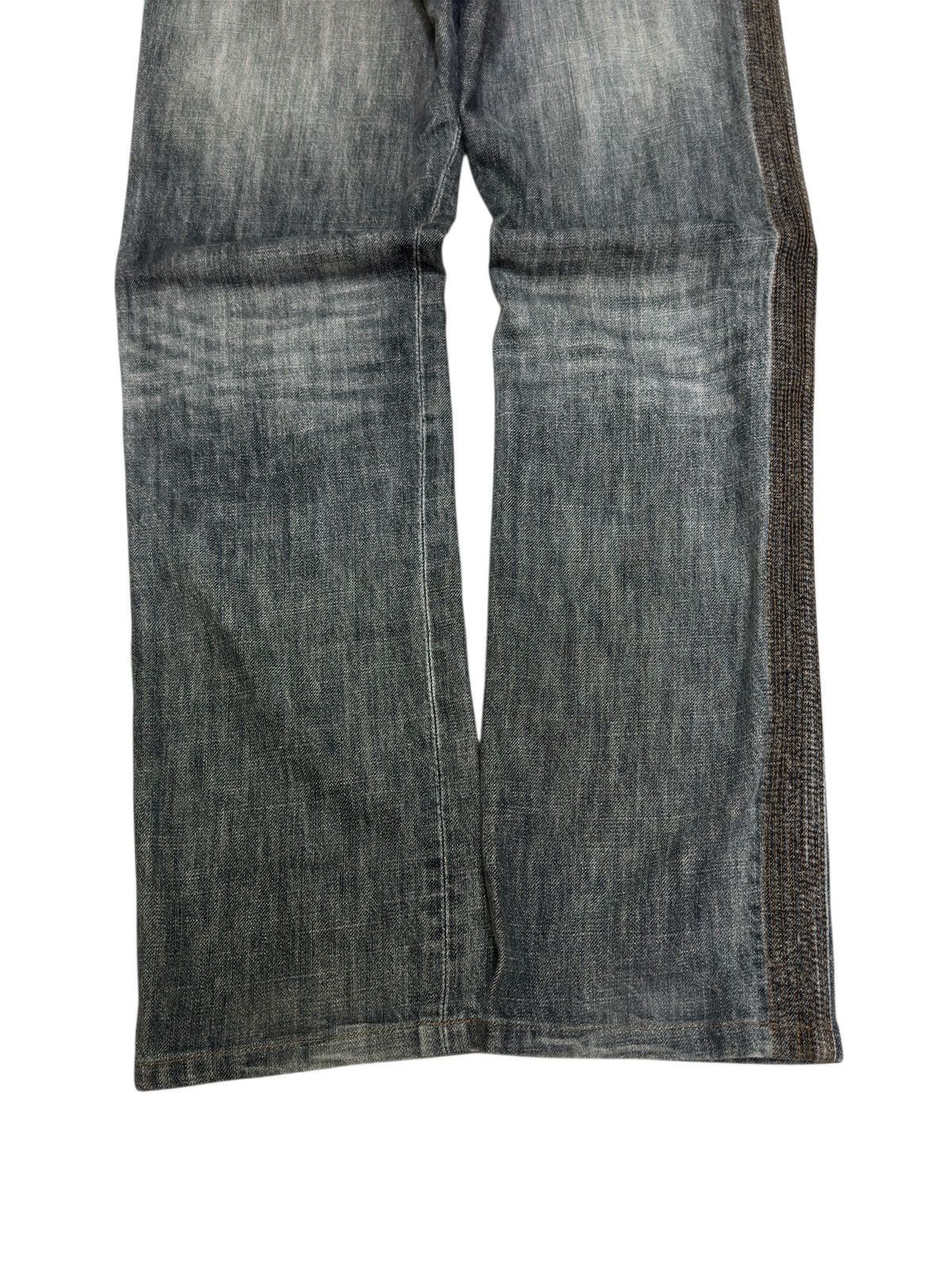 Comme Ca Ism Comme Ça Collection Grey Embroidered Pocket Jeans Y2K Style Size US 31 - 11 Thumbnail