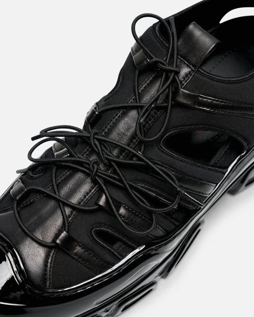 Simone Rocha o1s1v1r1oon0925 Classic Tracker Trainers in Black Size US 8 / EU 41 - 7 Thumbnail
