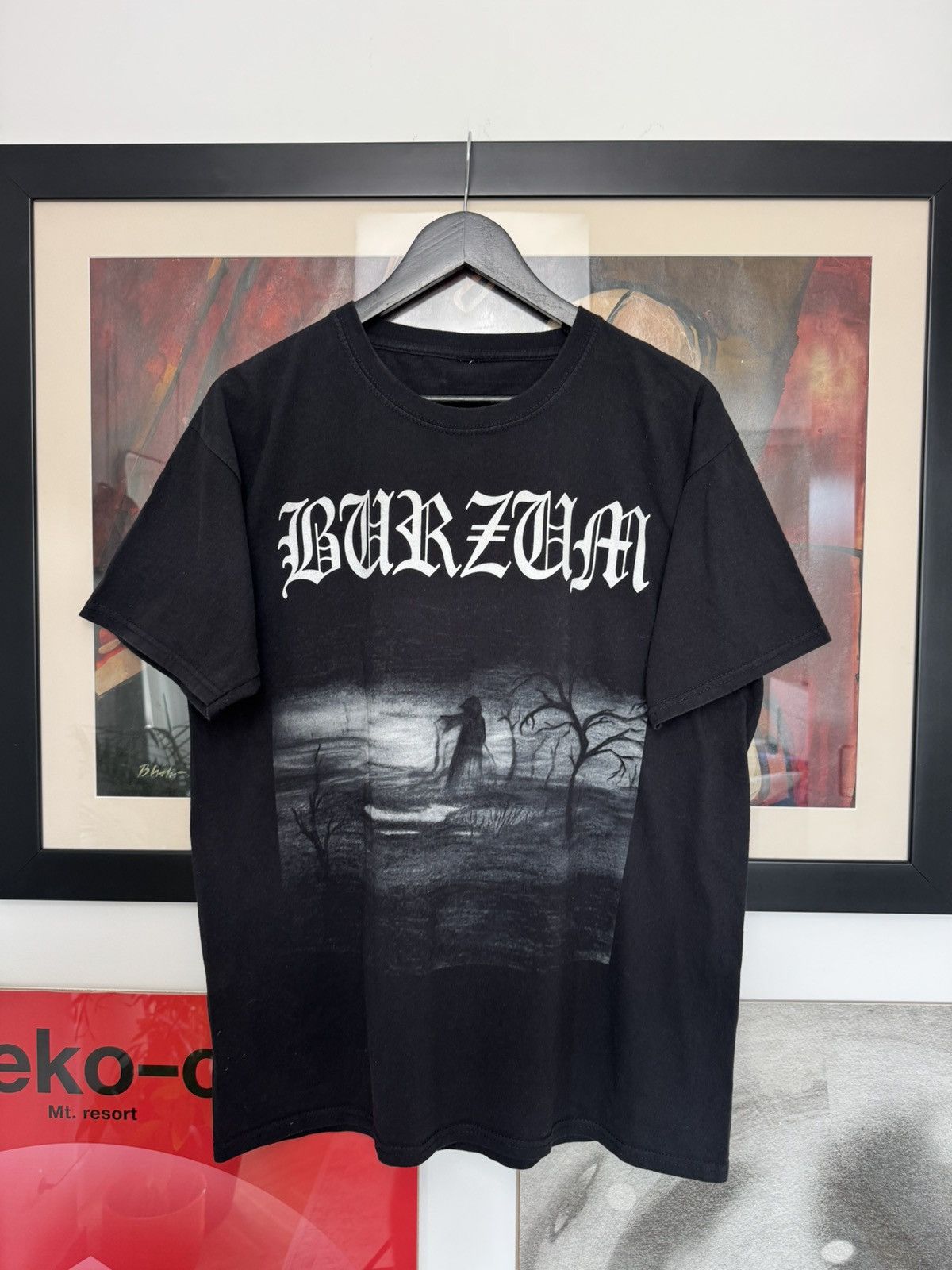 Band Tees Rare Burzum Black Metal Tee Shirt Y2k Iconic Heavy Hard Size US L / EU 52-54 / 3 - 1 Thumbnail