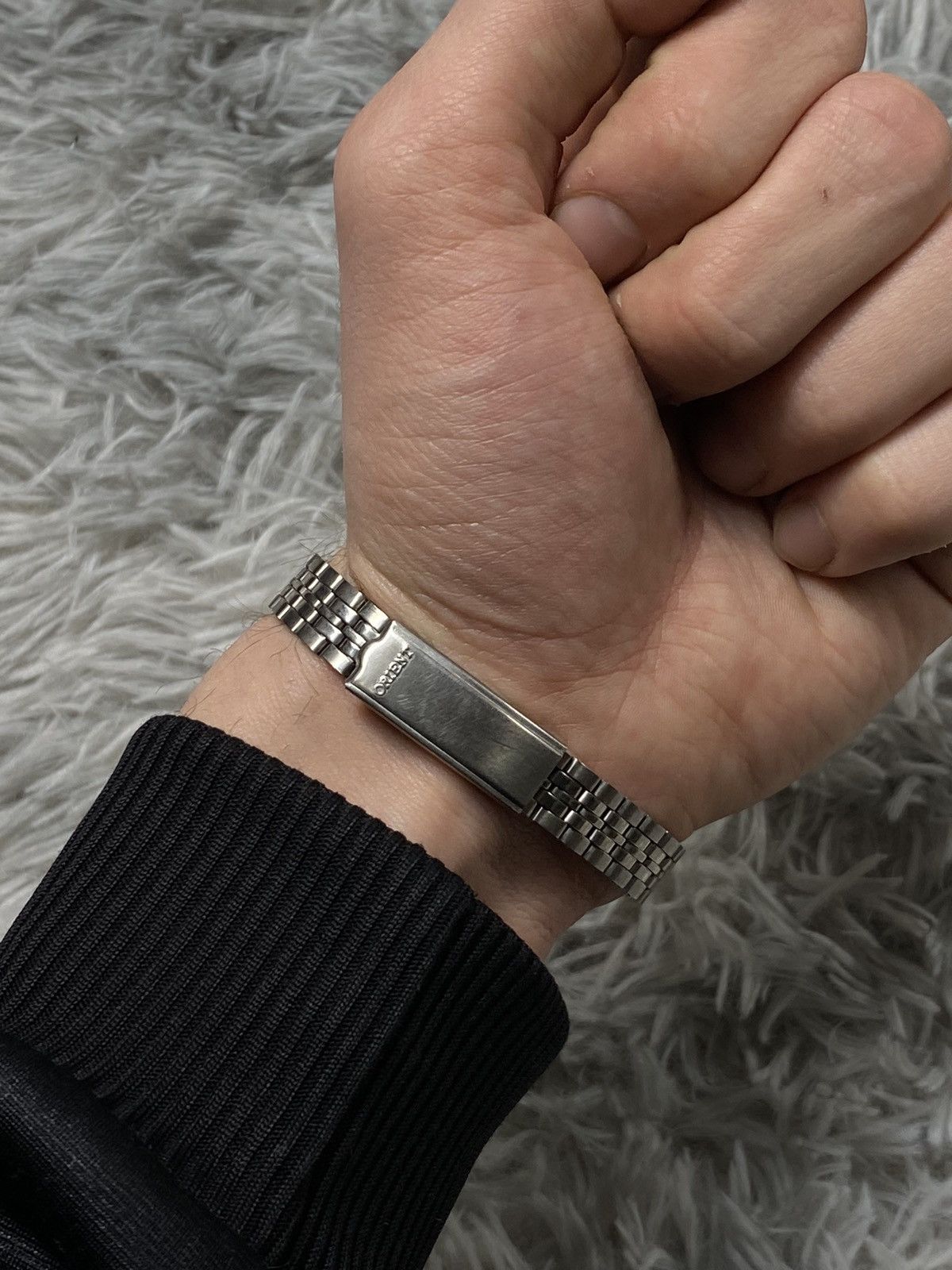 Japanese Brand Mani Two-Tone Watch with Crystal Accents Size ONE SIZE - 7 Thumbnail