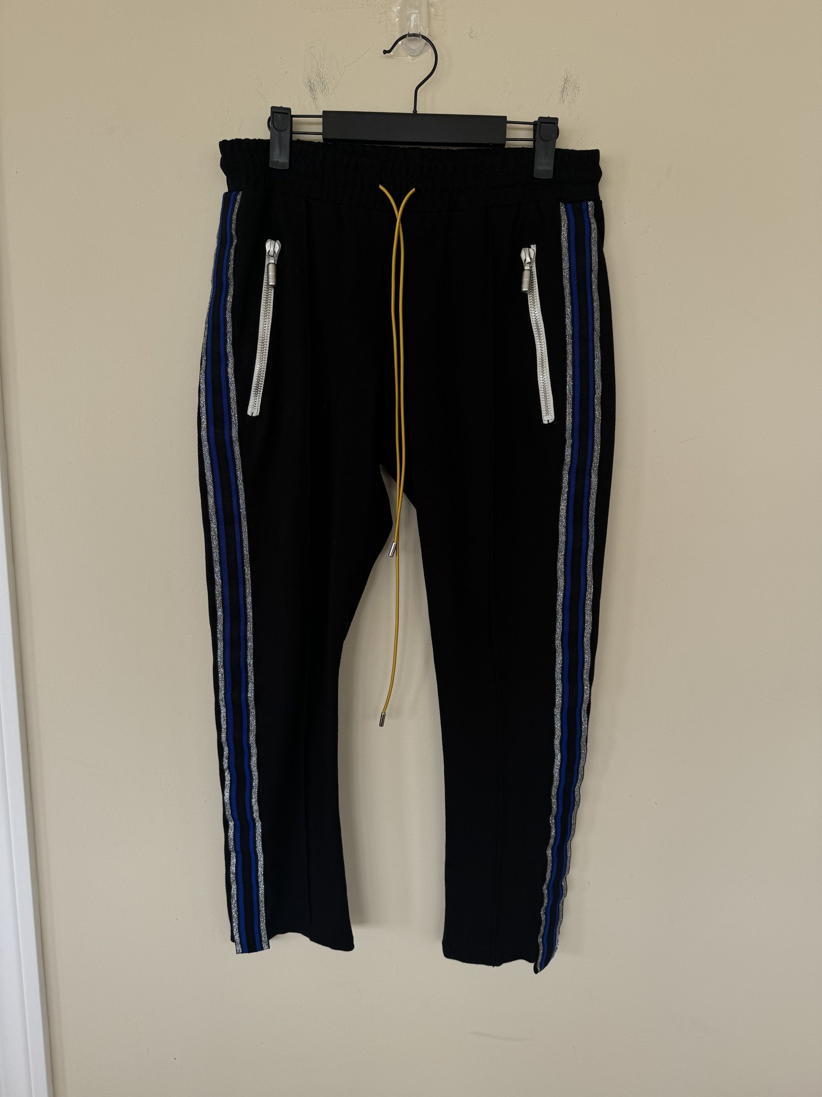 Rhude Rhude Blue Striped Pants Size US 32 / EU 48 - 1 Thumbnail