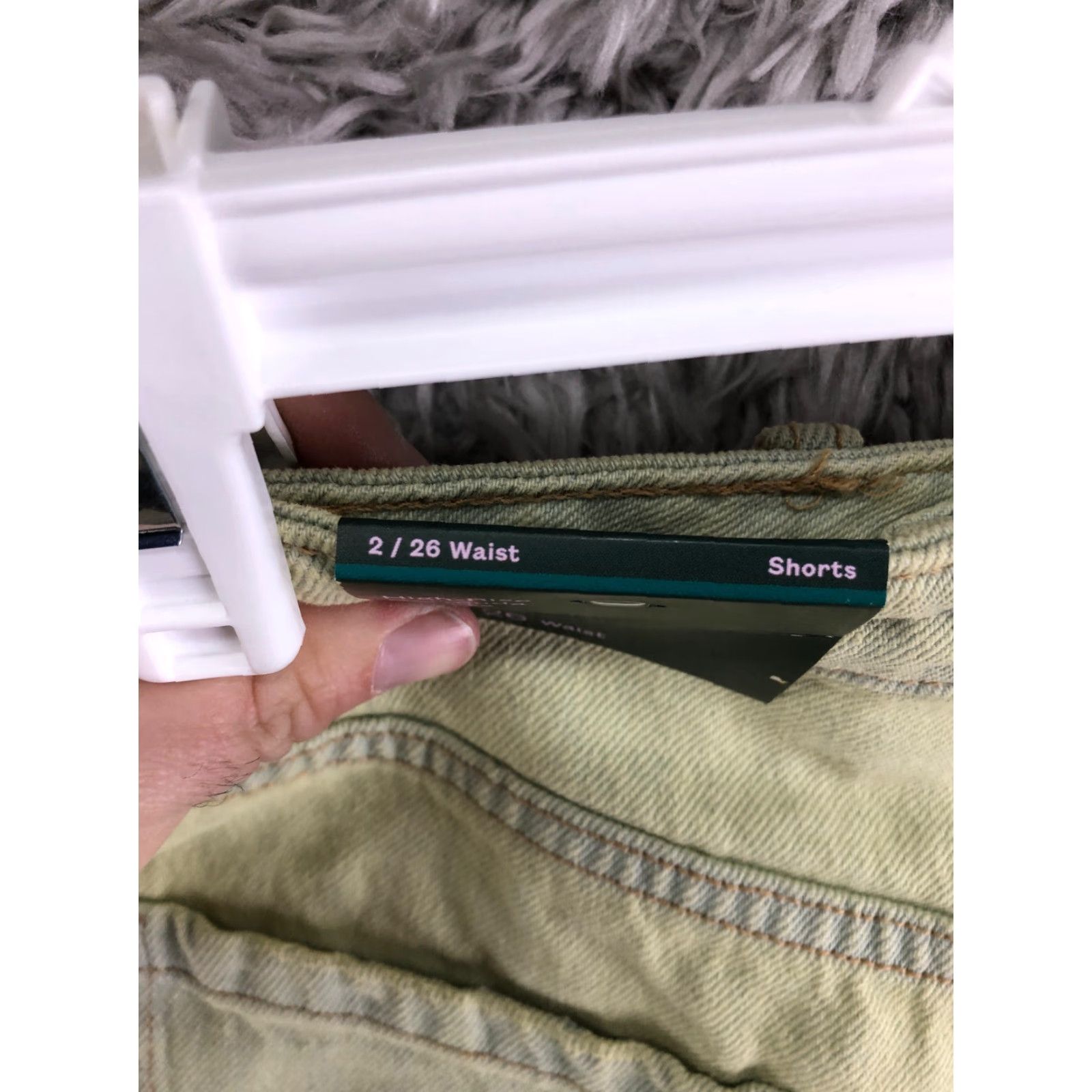 Vintage Wild Fable High Rise Bermuda Shorts Womens Size 2 Blue Denim Jean Shorts Size 26" / US 2 / IT 38 - 6 Thumbnail