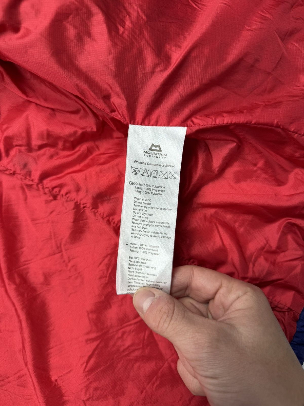 Mountain Equipment Vintage Mountain Equipment MEC Woman's Compressor Jacket Size M / US 6-8 / IT 42-44 - 10 Thumbnail