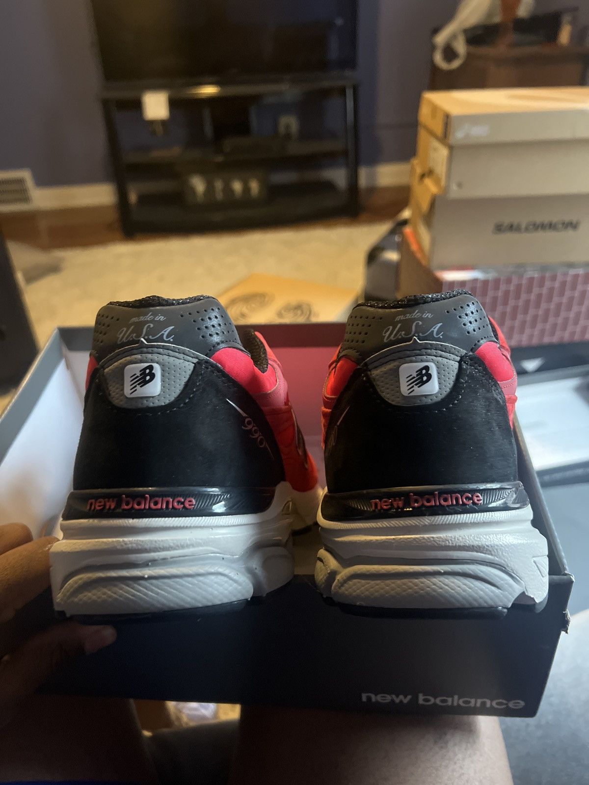 New Balance New Balance 990v3 Size US 11.5 / EU 44-45 - 3 Thumbnail
