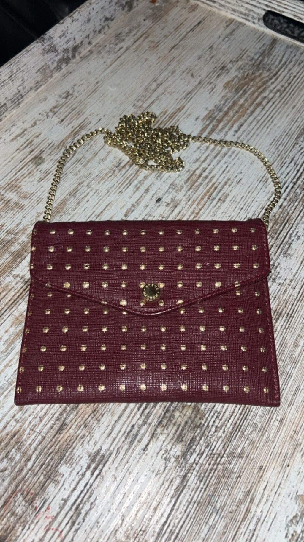 Steve Madden Women's Steve Madden Wallet One Size Burgundy Gold Size ONE SIZE - 1 Thumbnail