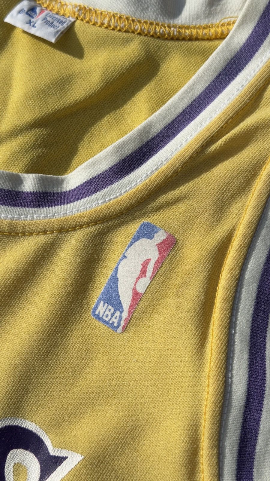 Vintage Jersey Lakers 80s Vintage Rare 42 Number James Worthy Size US XL / EU 56 / 4 - 9 Thumbnail
