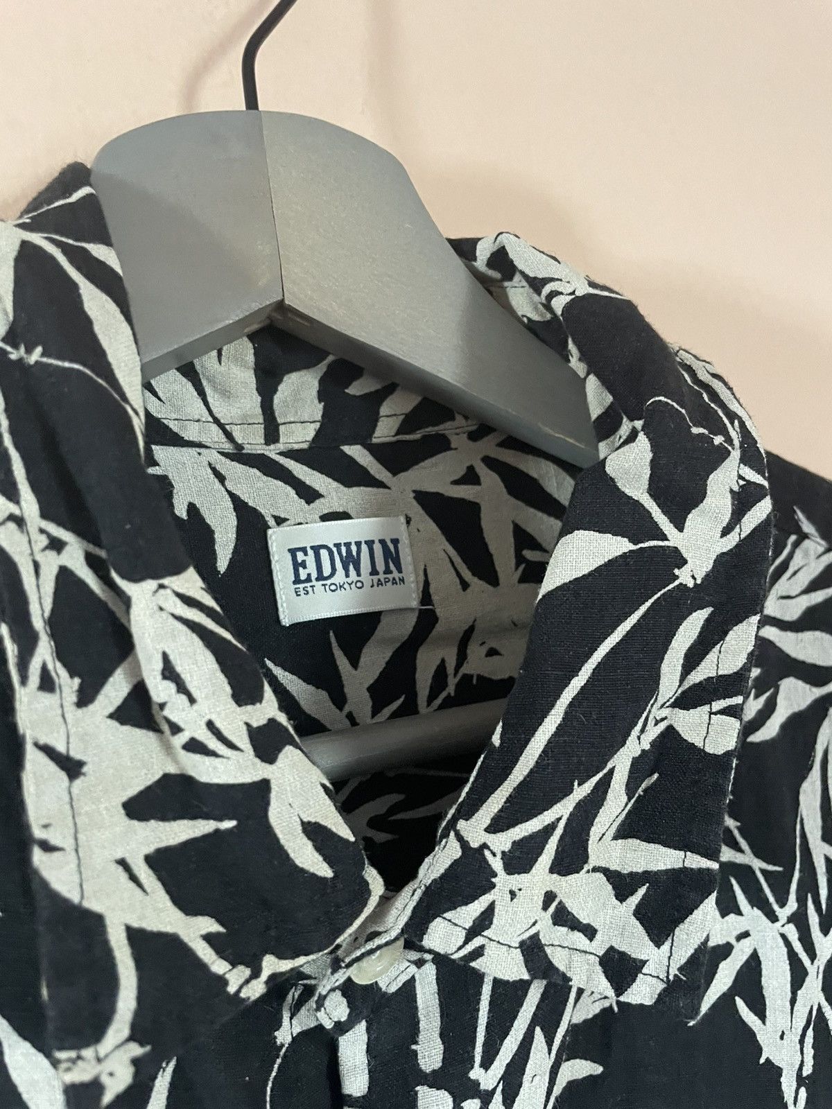 Edwin Edwin Nimes Bamboo Short Sleeves Linen Shirt Size US L / EU 52-54 / 3 - 3 Thumbnail