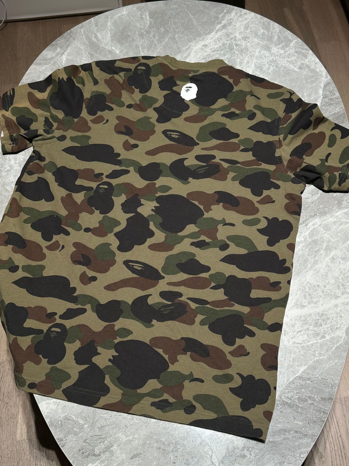 Adidas × Bape A Bathing Ape BAPE x Adidas 1st Camo Logo T-Shirt Tee Size US M / EU 48-50 / 2 - 2 Thumbnail