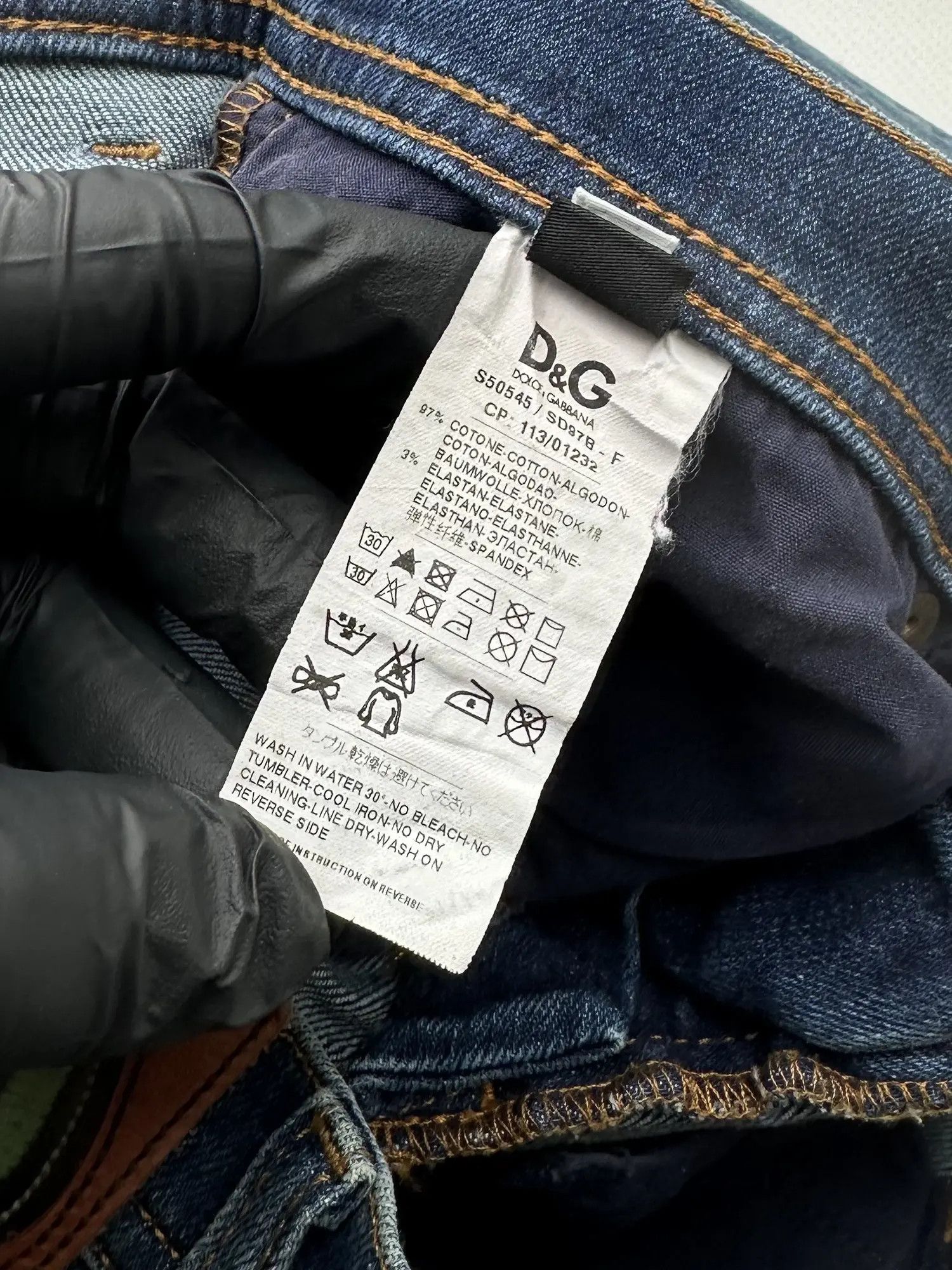 Dolce & Gabbana Dolce&Gabbana Vintage Jeans (368) Size 28" / US 6 / IT 42 - 8 Thumbnail