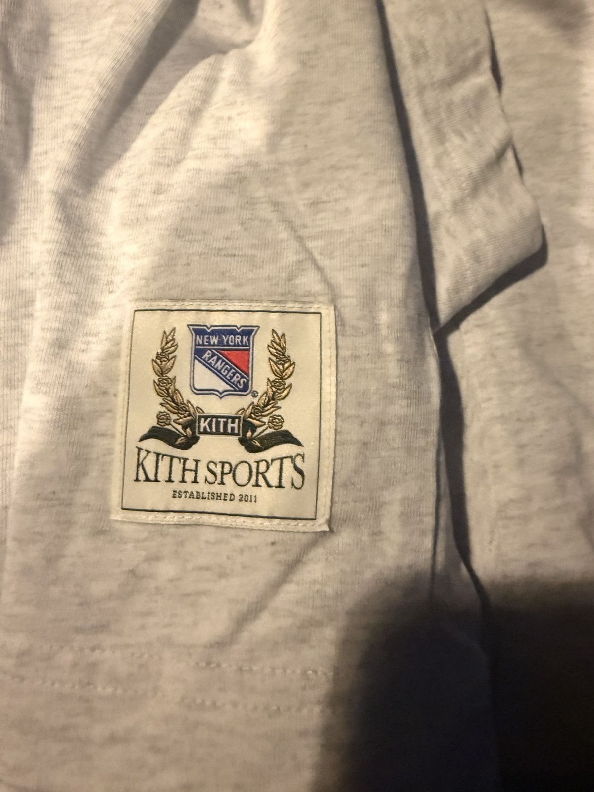 Kith Kith x New York Rangers MSG Puck Vintage T-Shirt Size XL Size US XL / EU 56 / 4 - 3 Thumbnail
