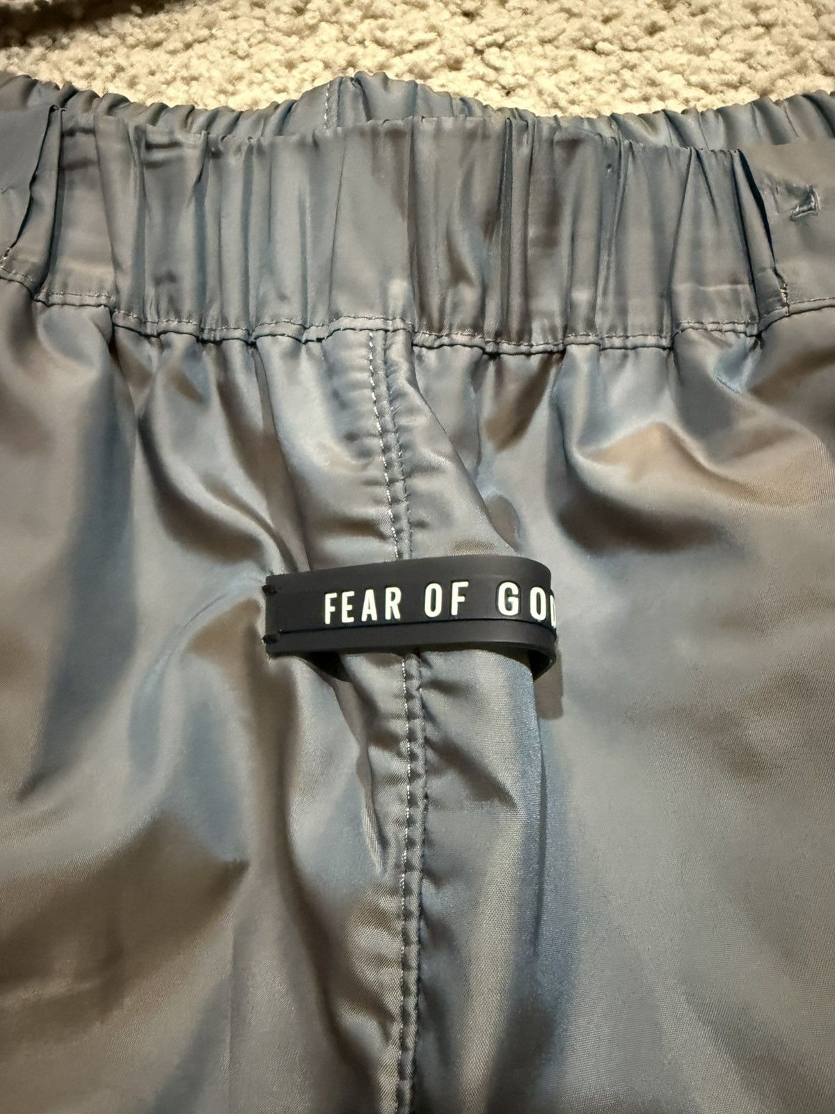 Fear of God Fear of God, green iridescent military shorts Size US 30 / EU 46 - 9 Thumbnail