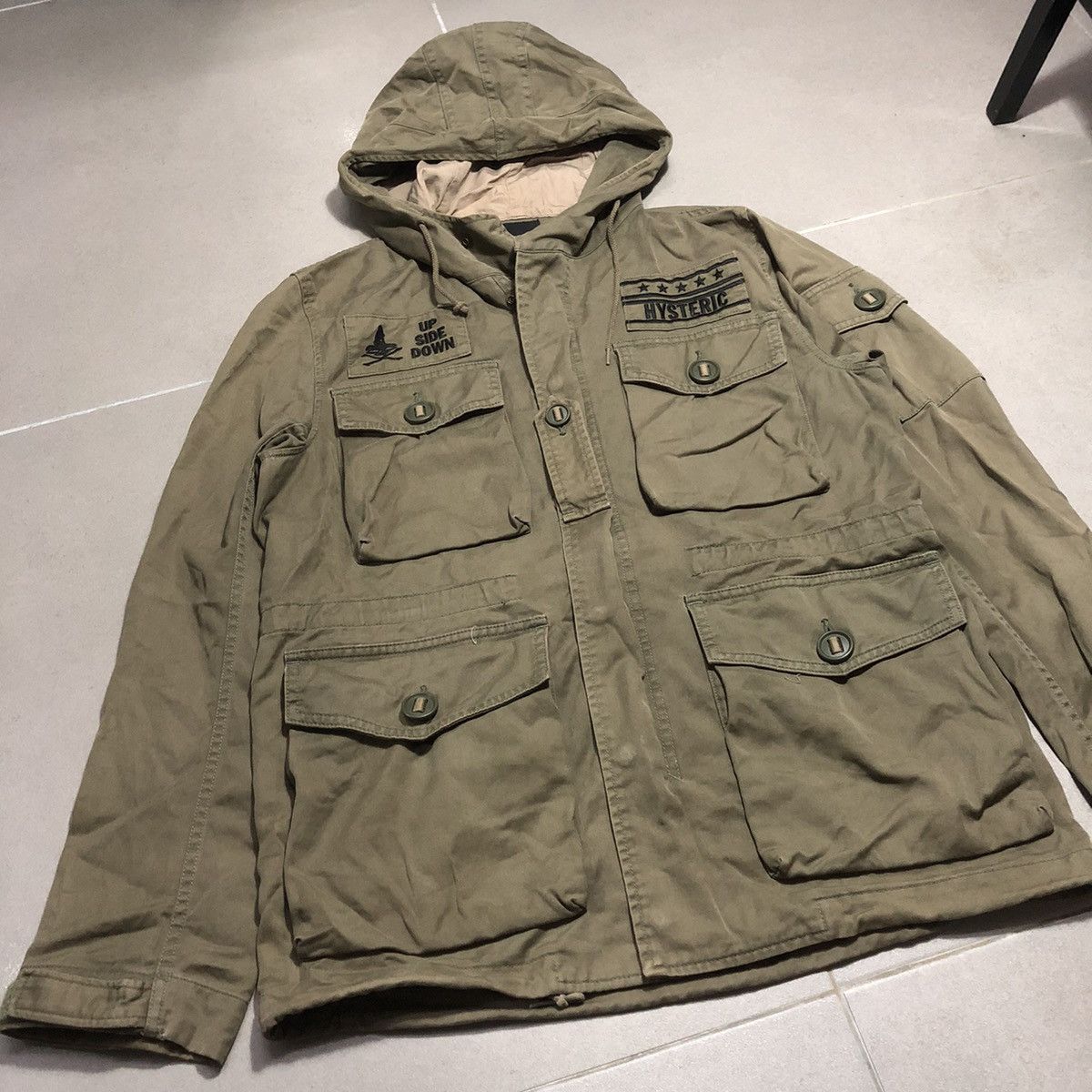 Hysteric Glamour Hysteric Glamour Parka Olive Green Jacket Size US M / EU 48-50 / 2 - 3 Thumbnail