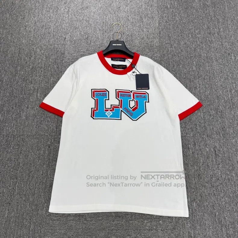 Louis Vuitton Louis Vuitton Letter knitted short sleeve Size US L / EU 52-54 / 3 - 1 Thumbnail